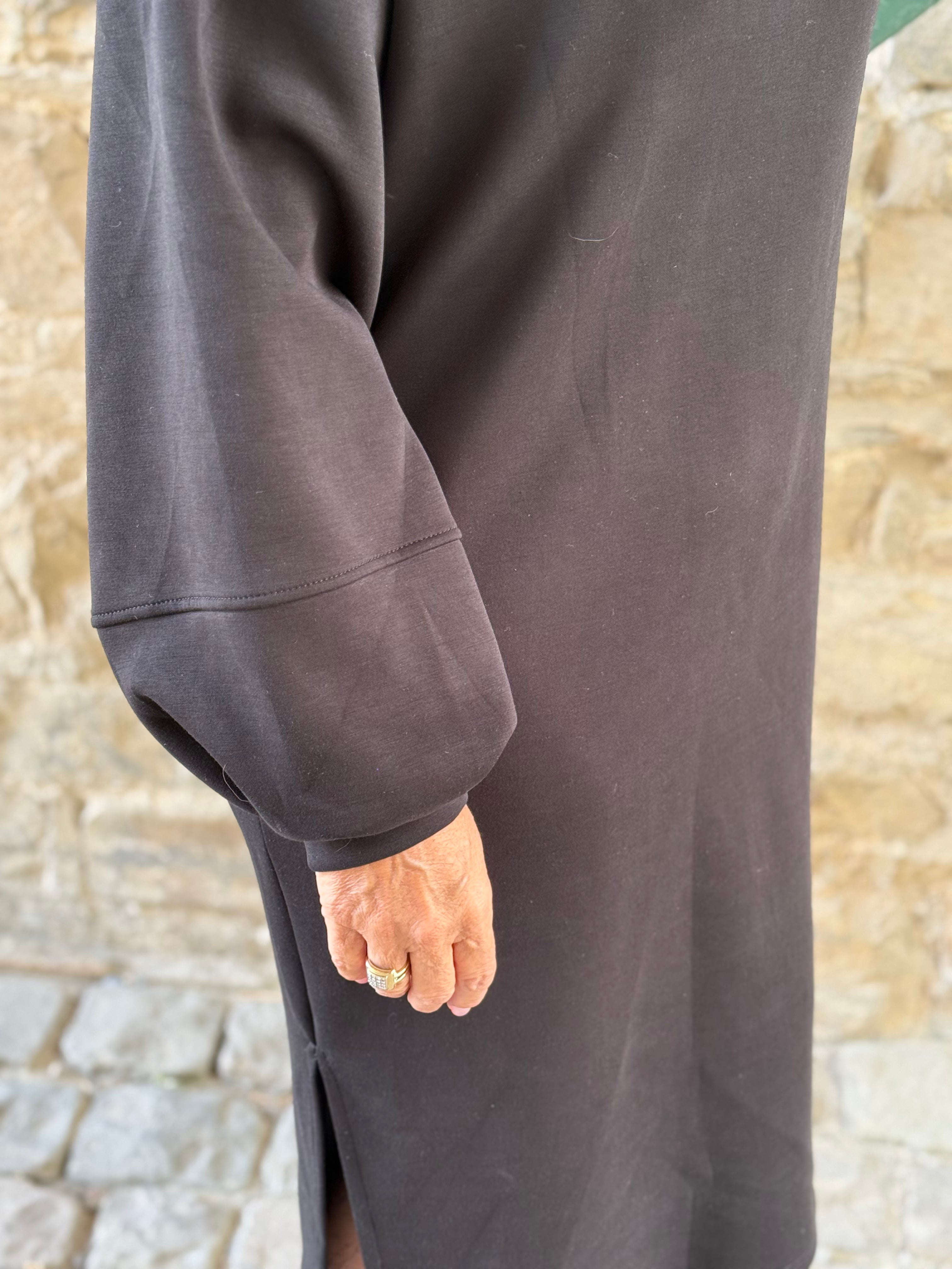 robe noir sweat TU
