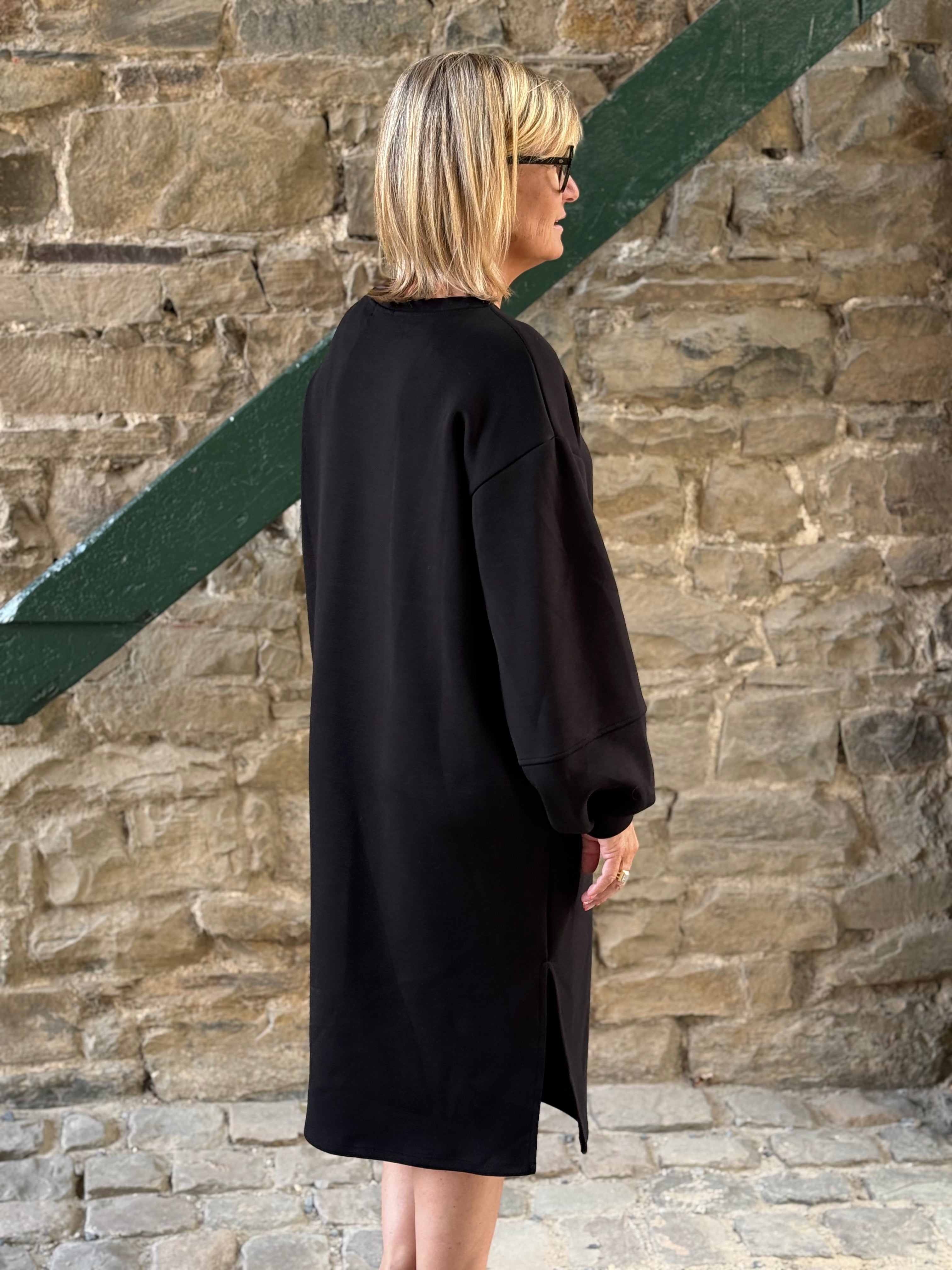robe noir sweat TU