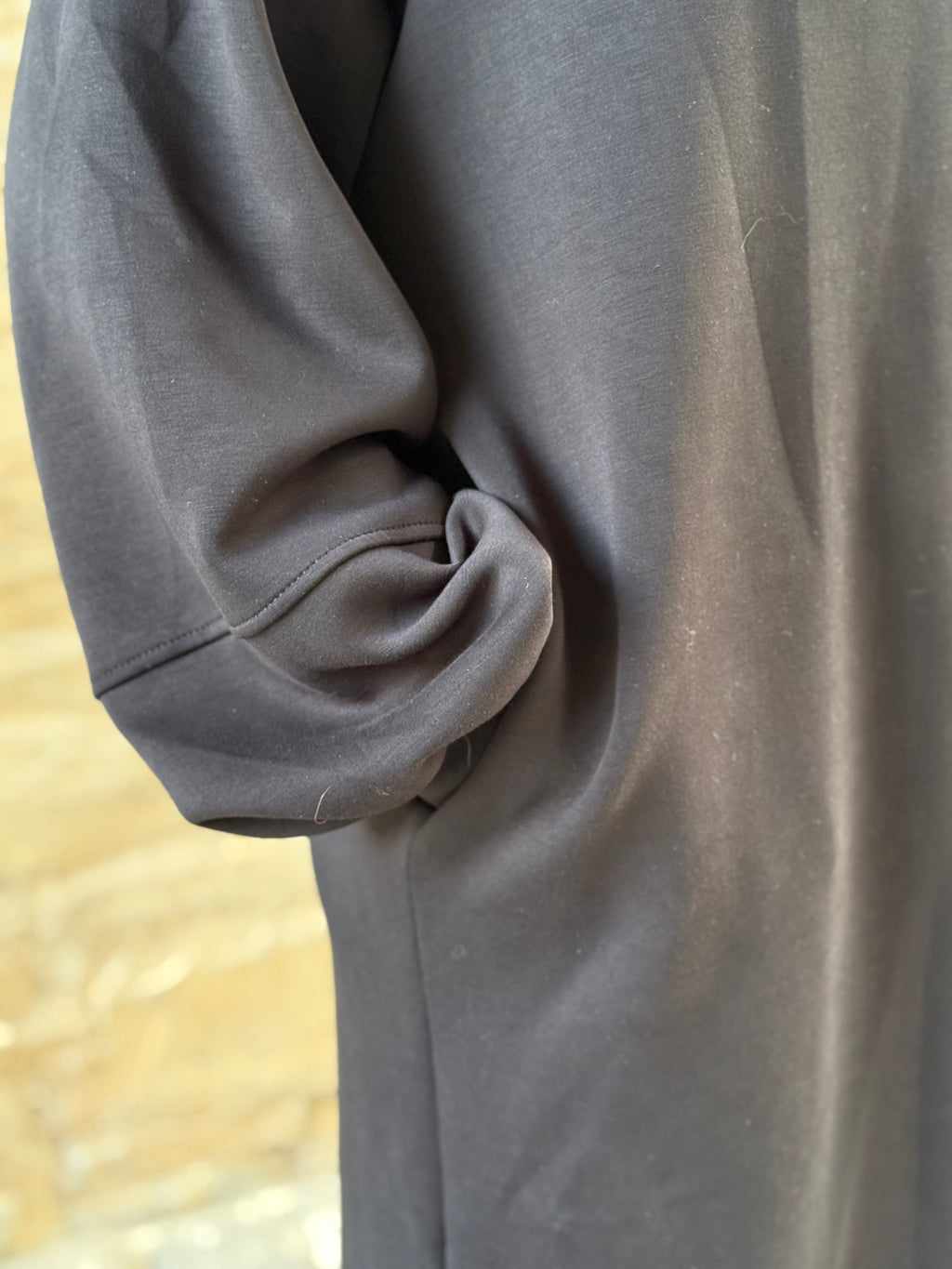 robe noir sweat TU