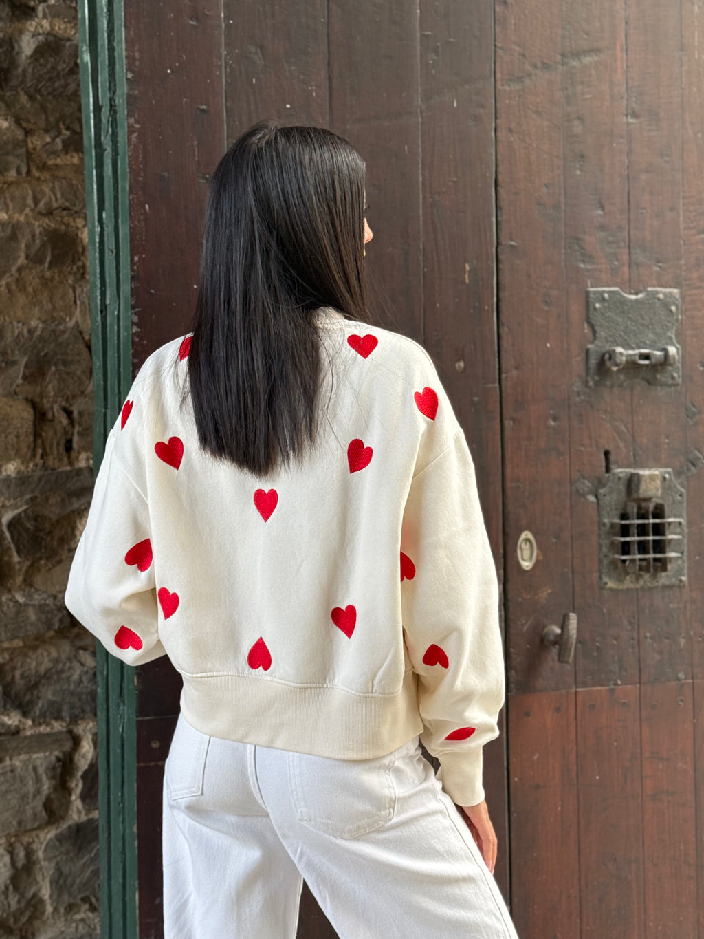 Sweat écru XS