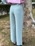 Pantalon vert d'eau S