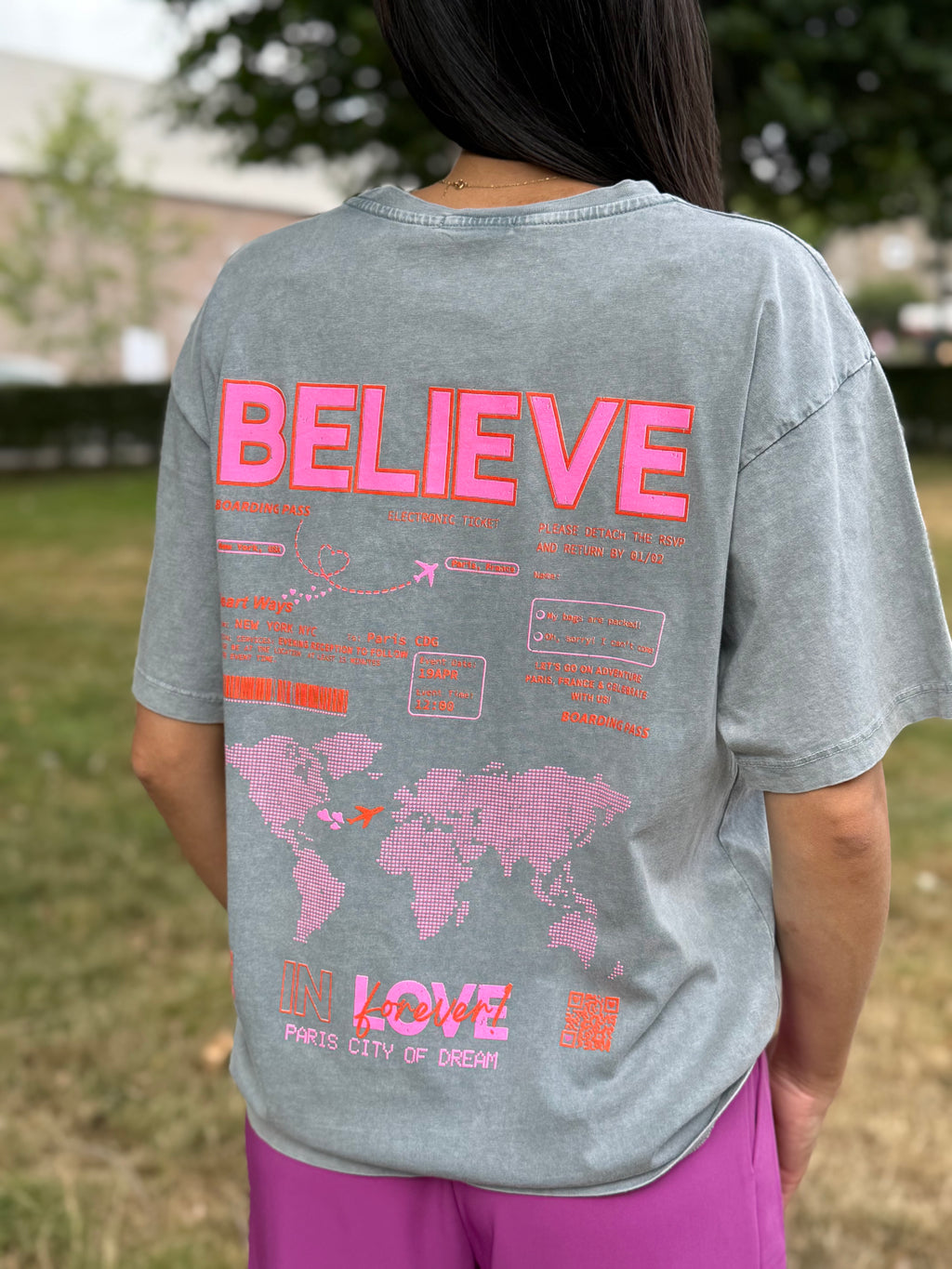 T-shirt pohême neuf (avec étiquette) TU