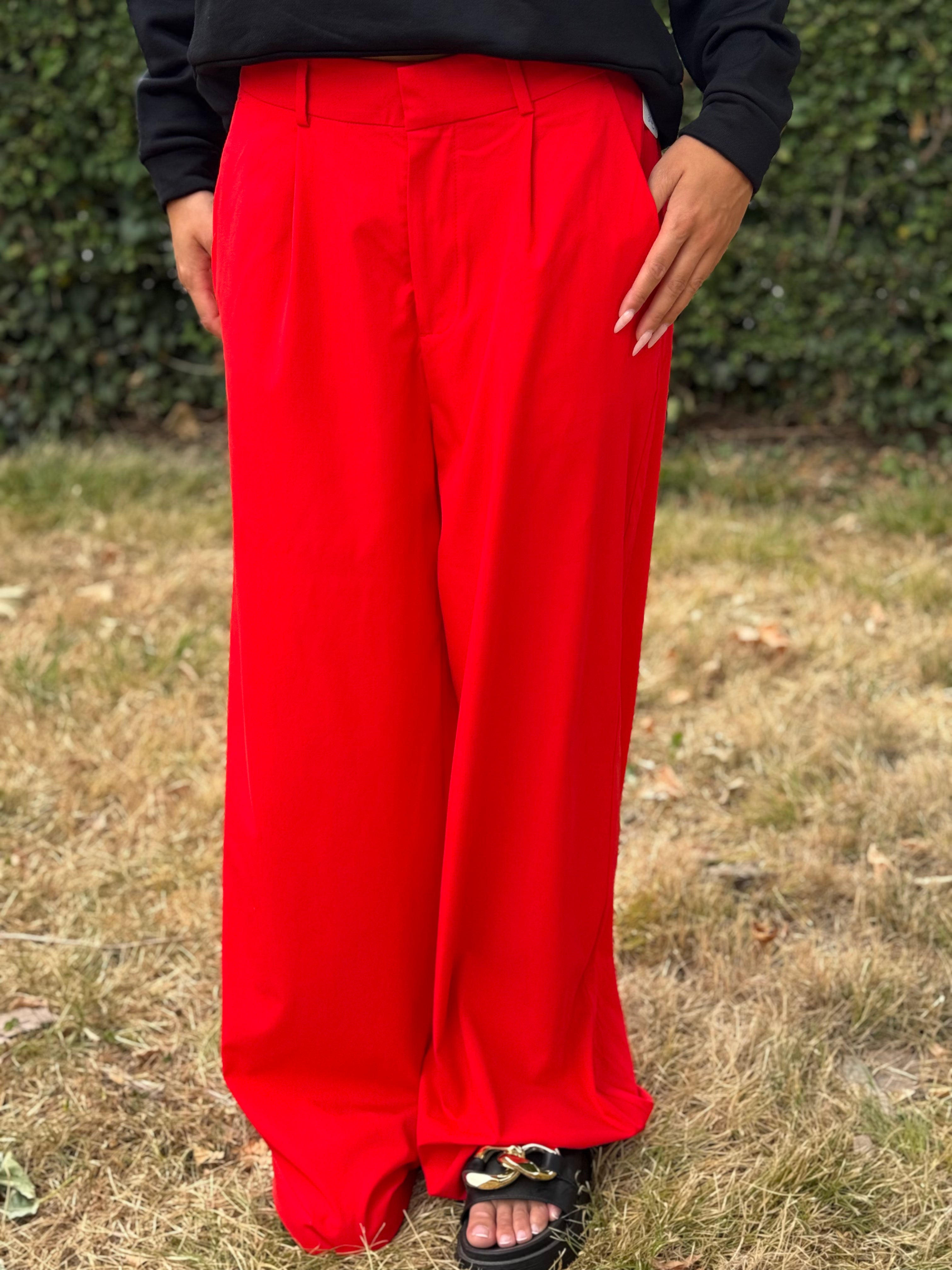 Pantalon rouge Alix S