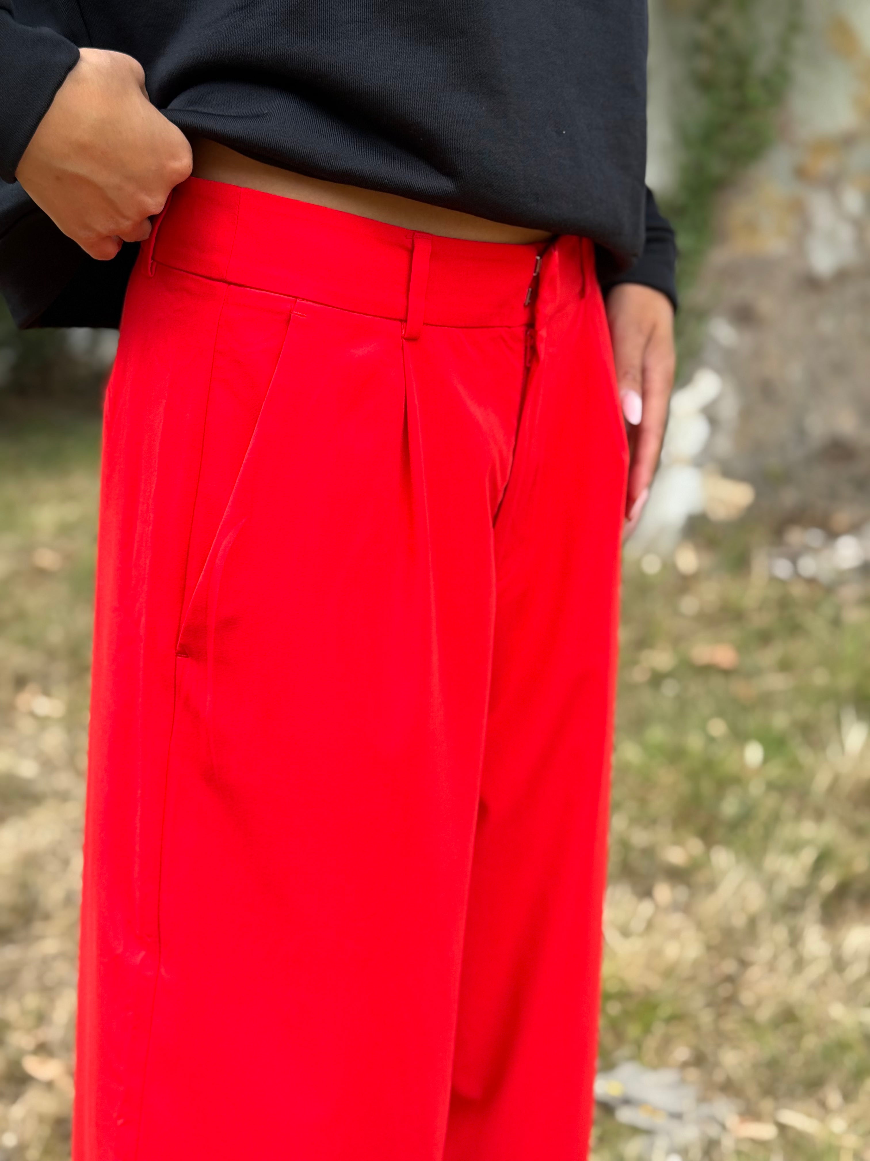 Pantalon rouge Alix S