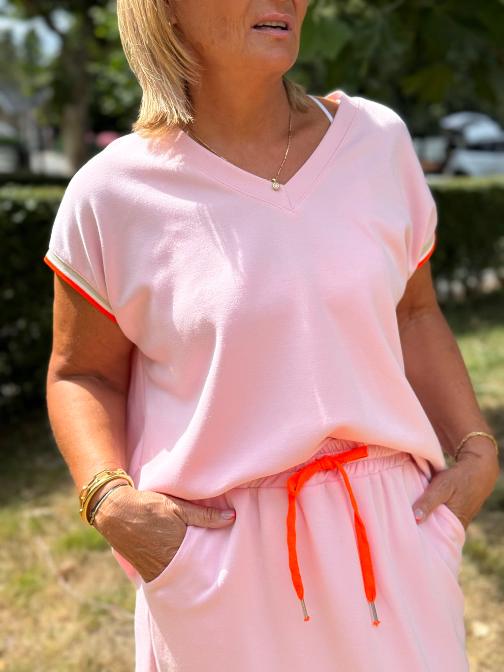 Blouse rose New Collection TU