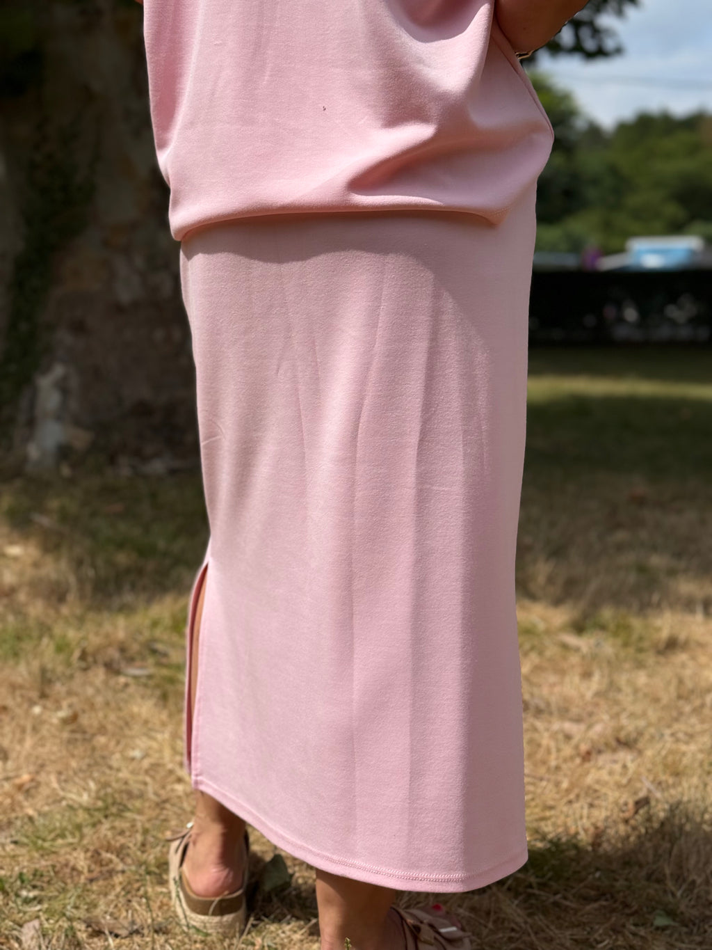 Jupe sweat rose New Collection TU