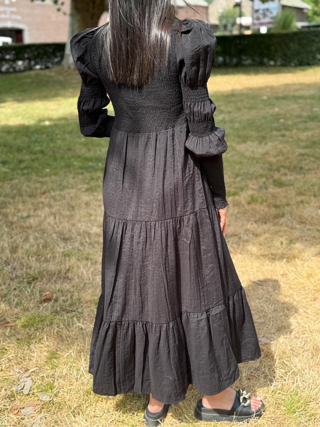 Longue robe noir Gestuz T.34