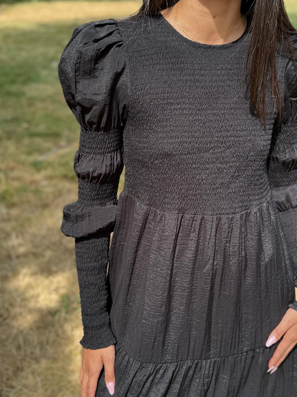 Longue robe noir Gestuz T.34