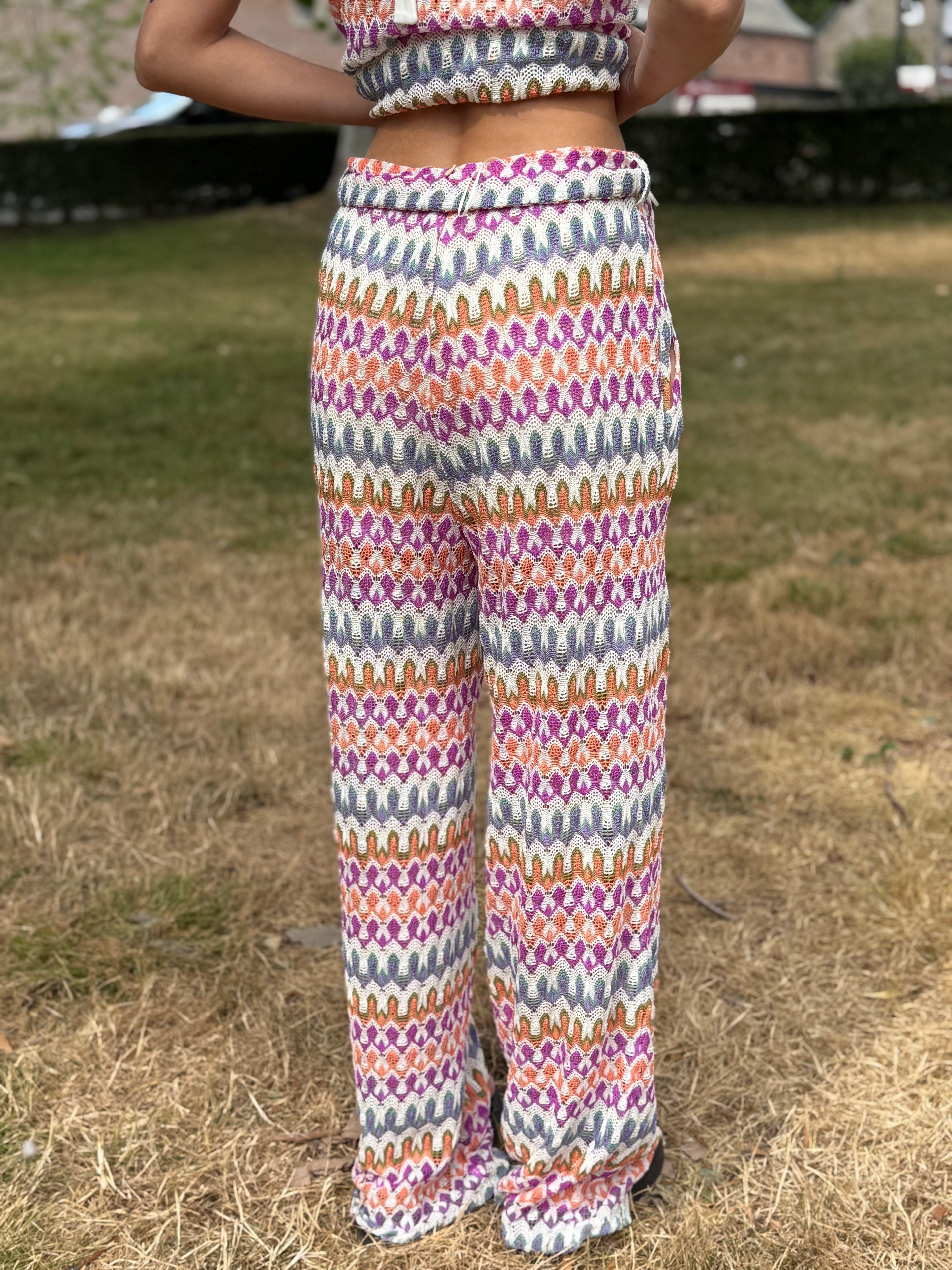 Pantalon colorés T.38