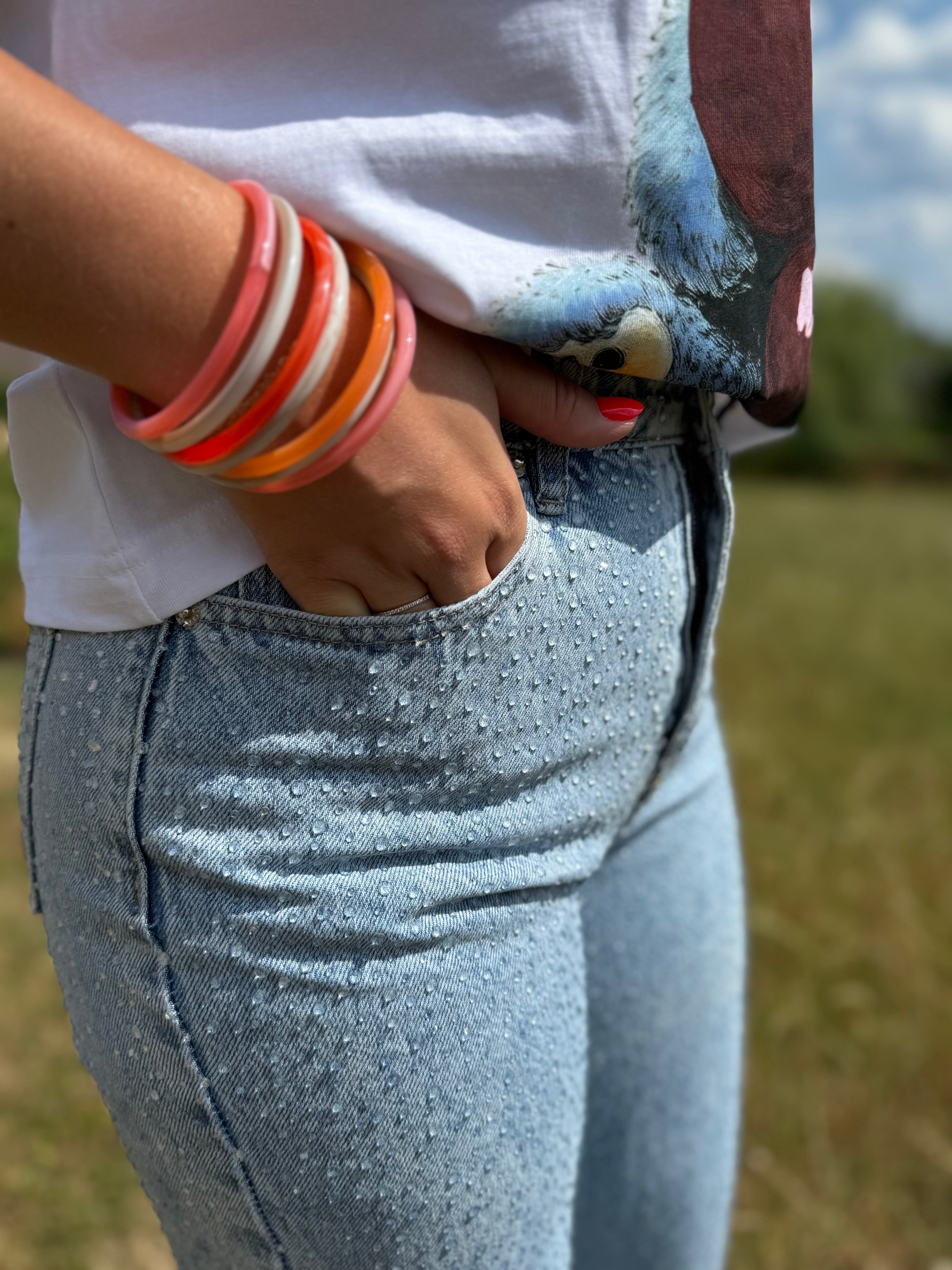 Jeans droit T.38