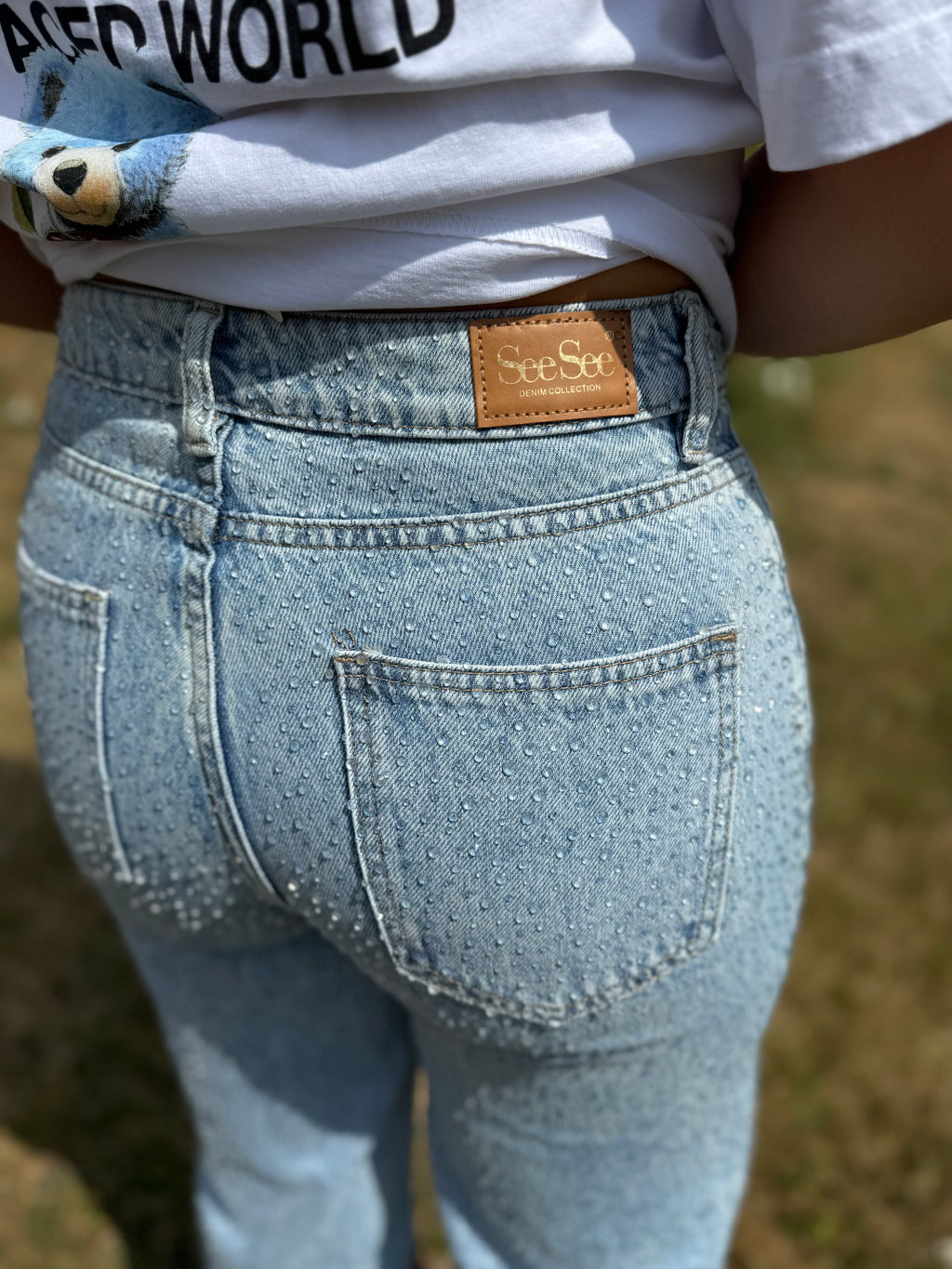 Jeans droit T.38