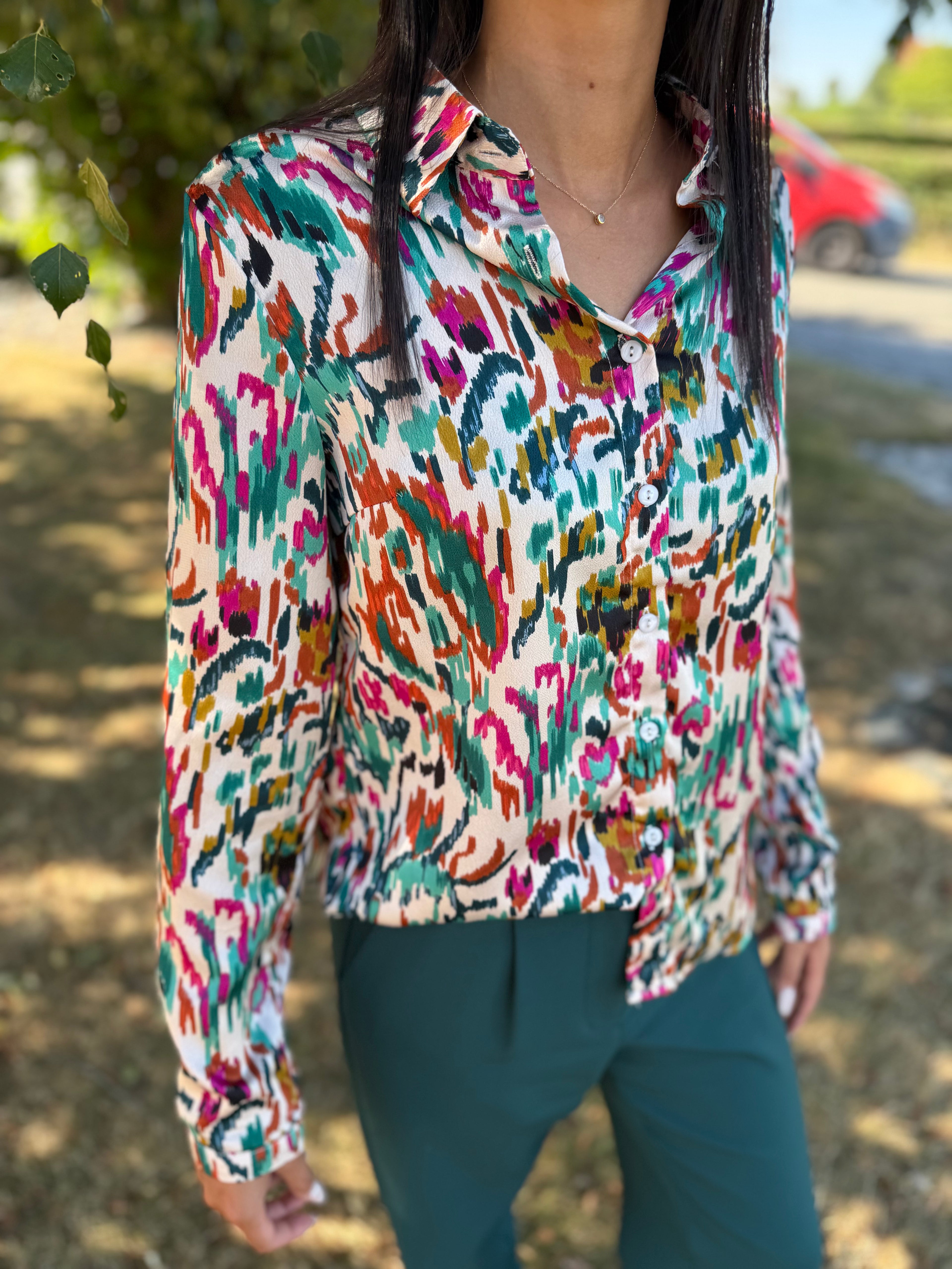 Blouse CERISE BLUE T.M