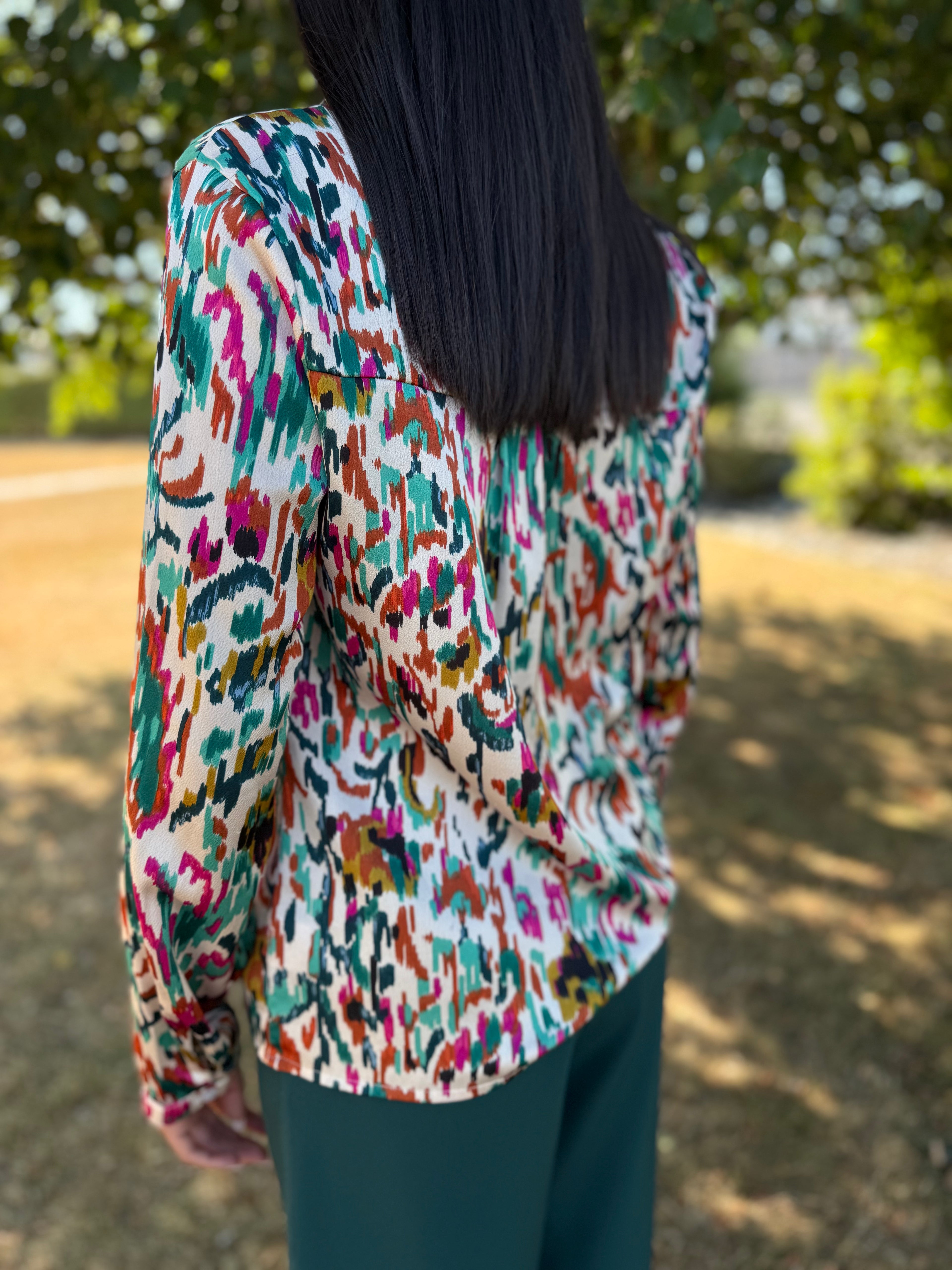 Blouse CERISE BLUE T.M