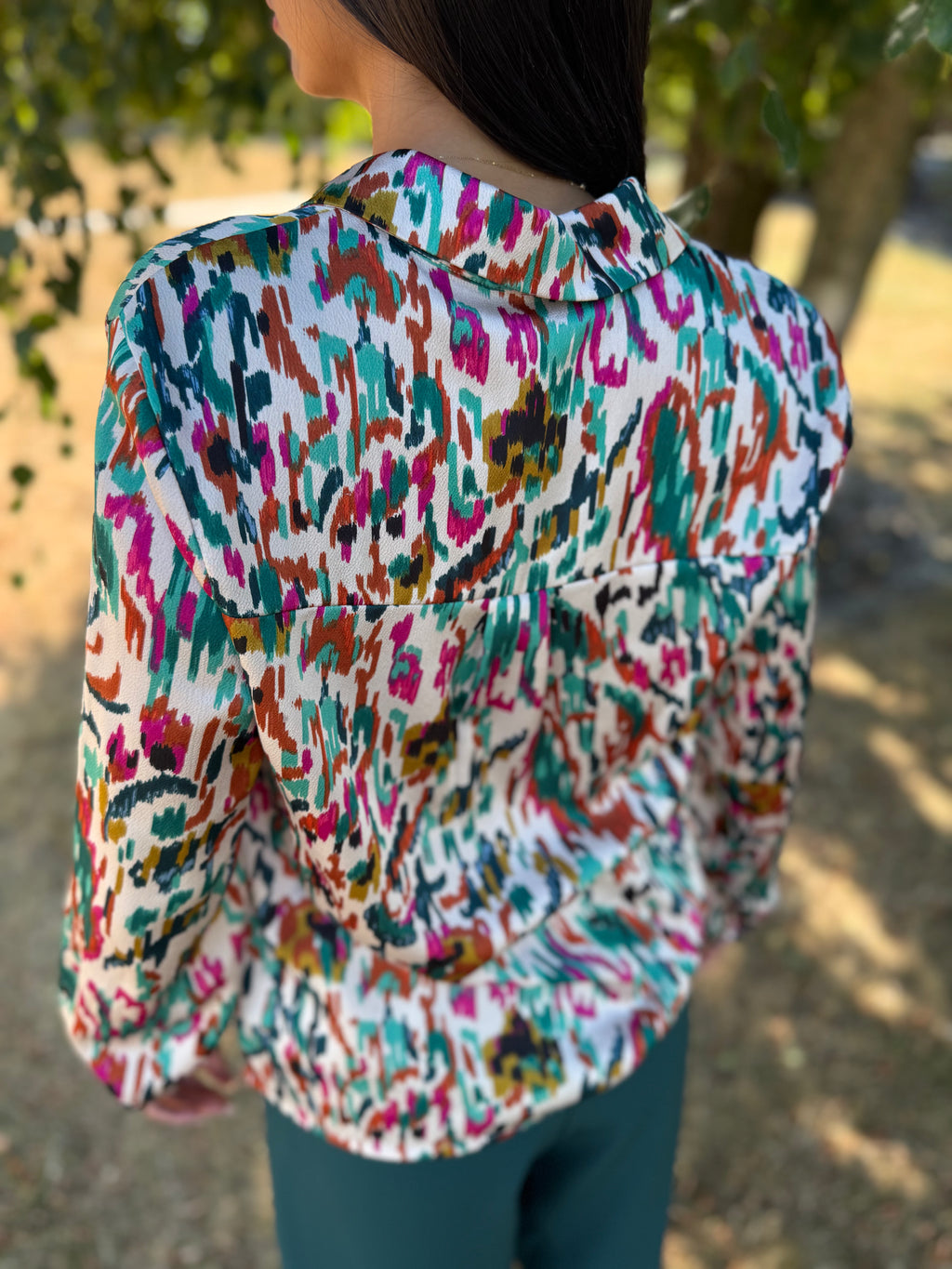 Blouse CERISE BLUE T.M
