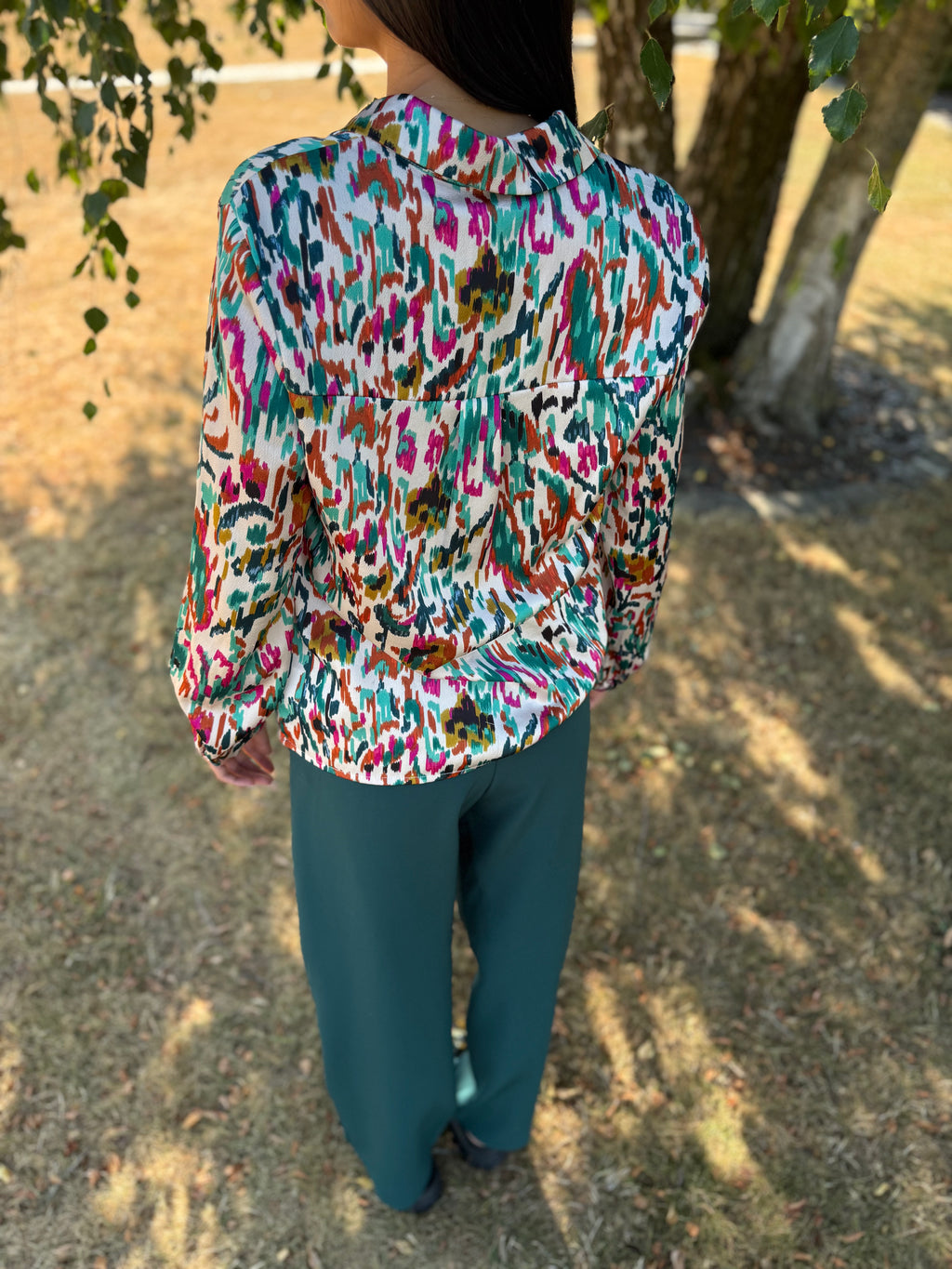 Blouse CERISE BLUE T.M