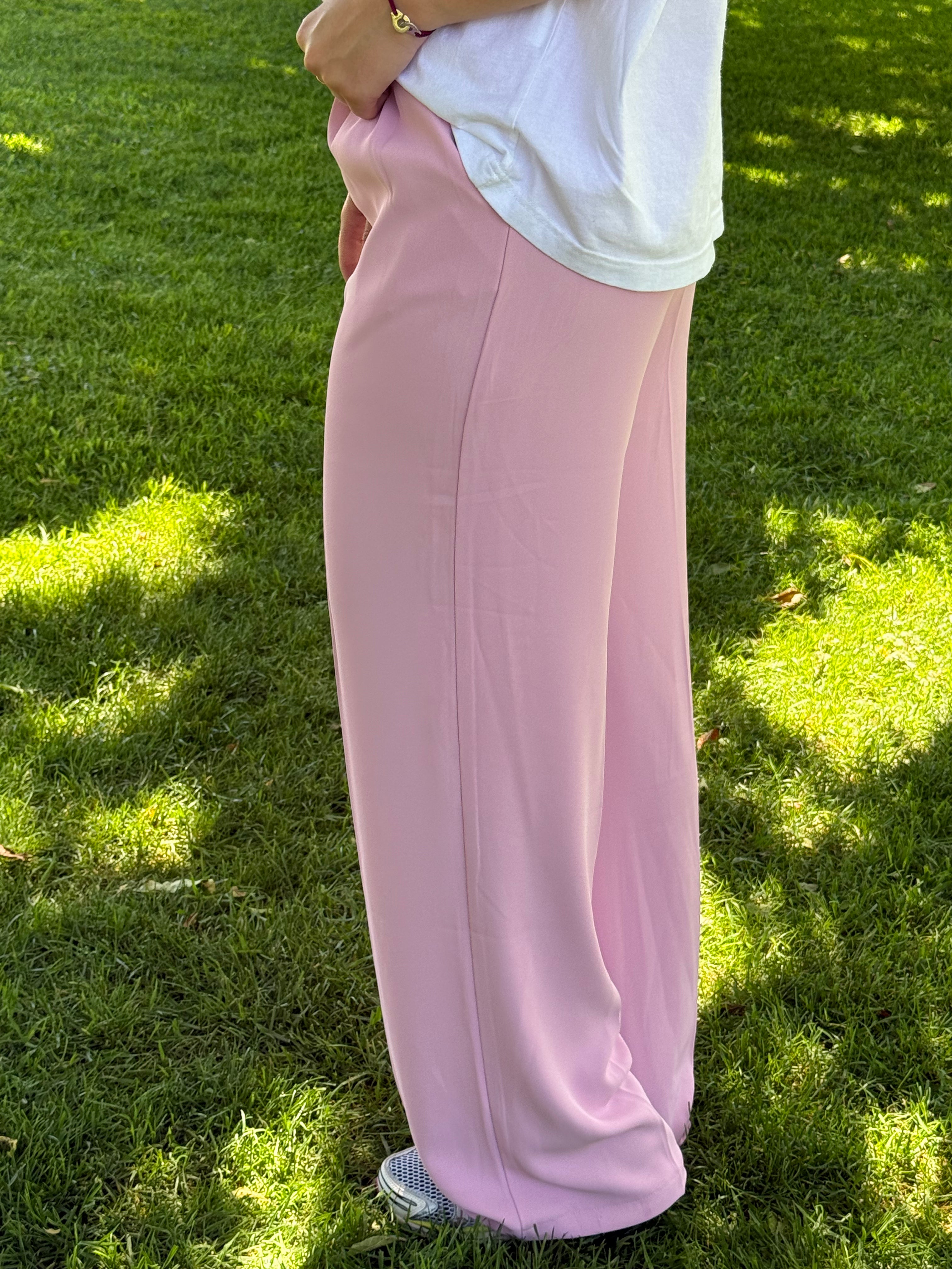Pantalon rose Drôle de copine - T.S