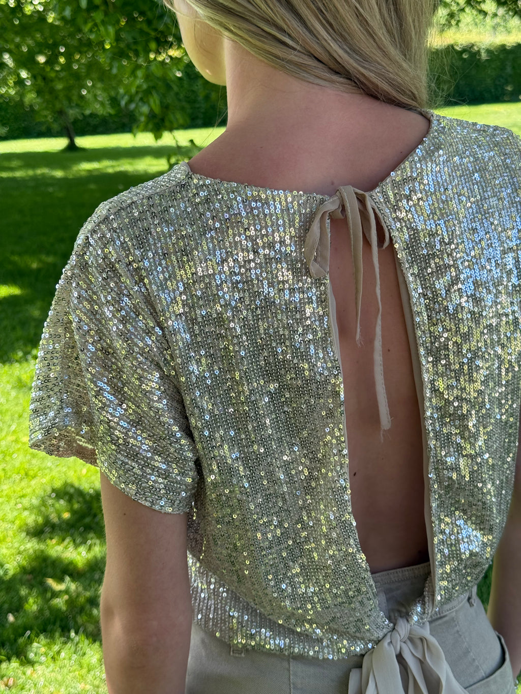Blouse sequins TU