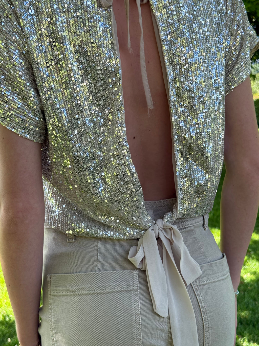 Blouse sequins TU