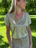 Blouse sequins TU