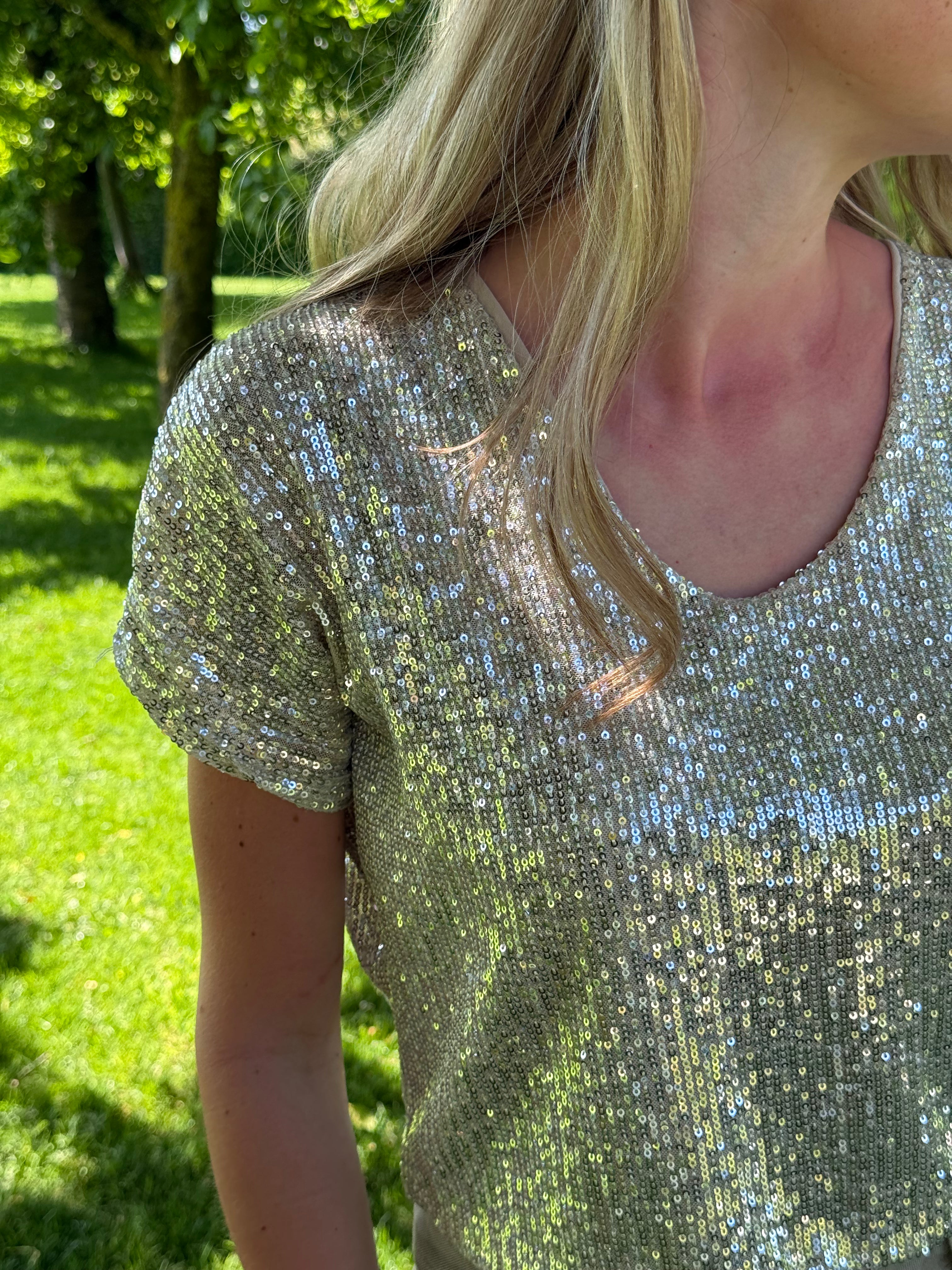 Blouse sequins TU