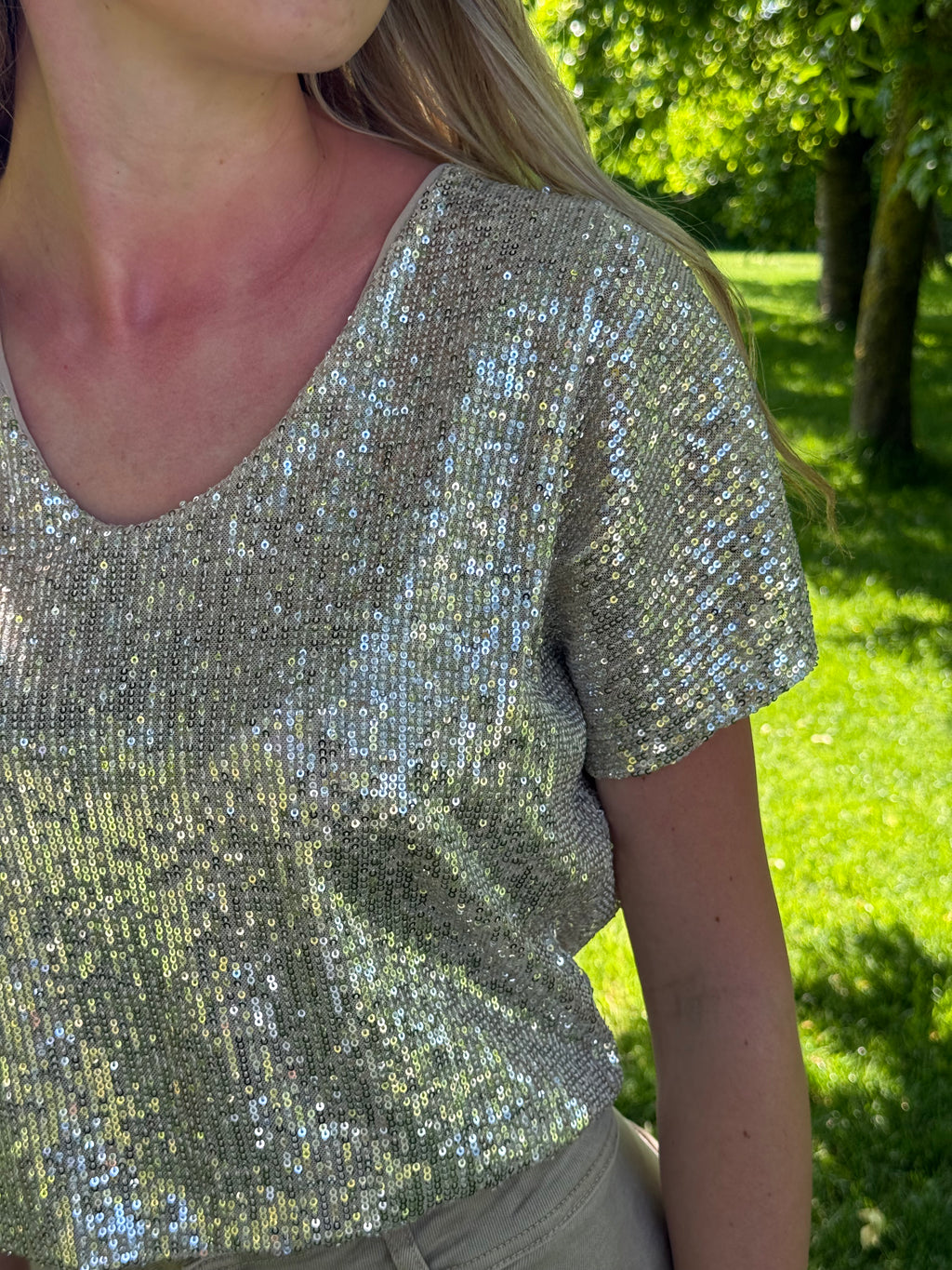 Blouse sequins TU