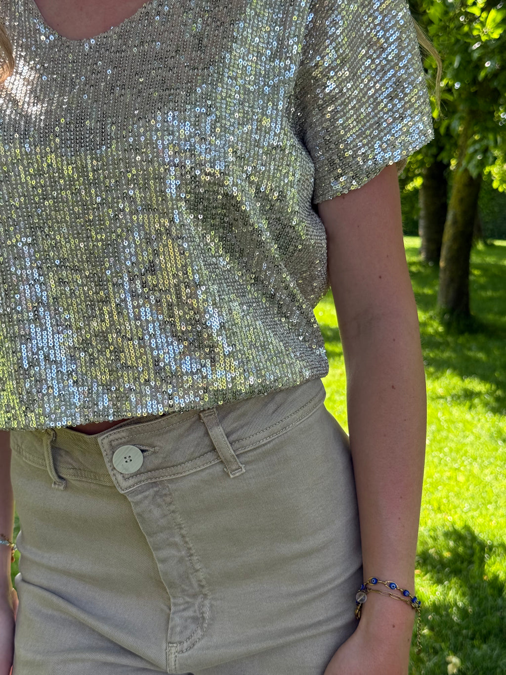 Blouse sequins TU