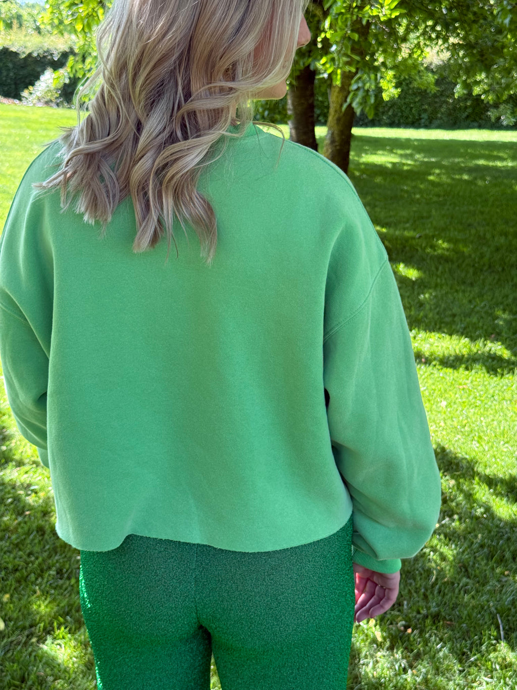 Sweat Orféo vert T.M/L