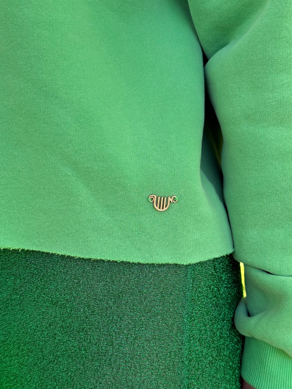 Sweat Orféo vert T.M/L