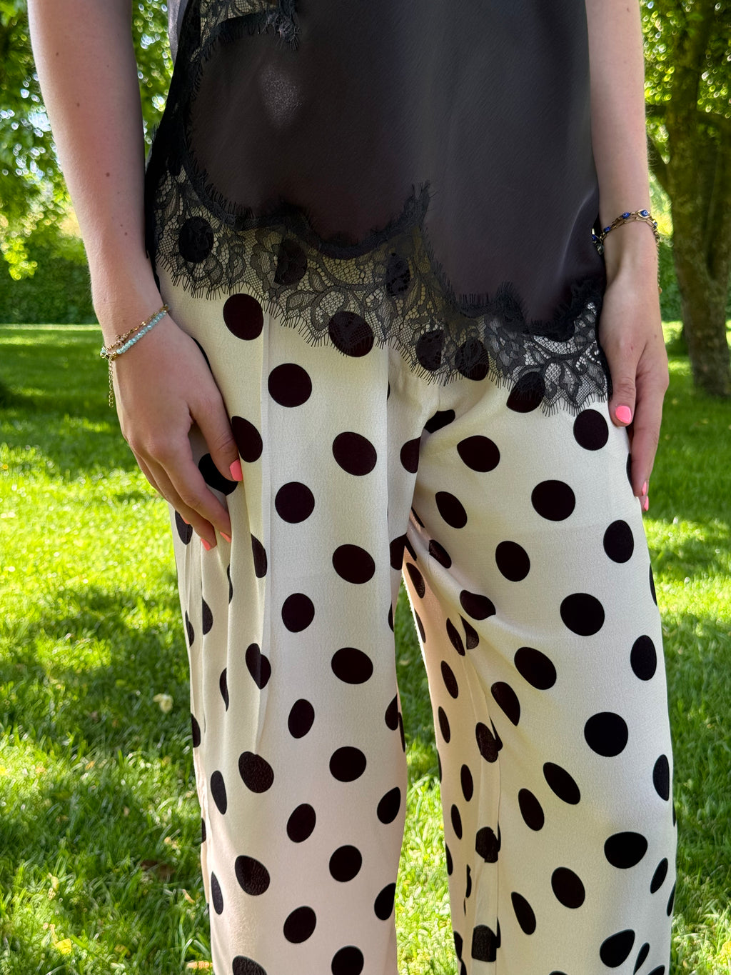 Pantalon à pois Dixie T.XS