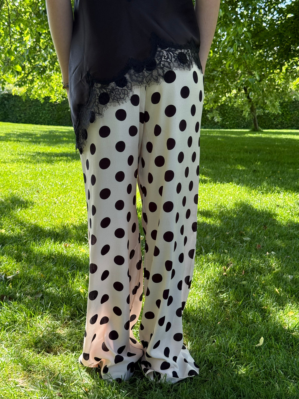 Pantalon à pois Dixie T.XS