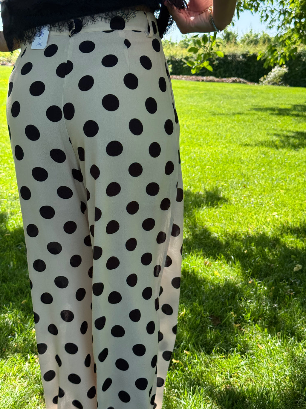 Pantalon à pois Dixie T.XS