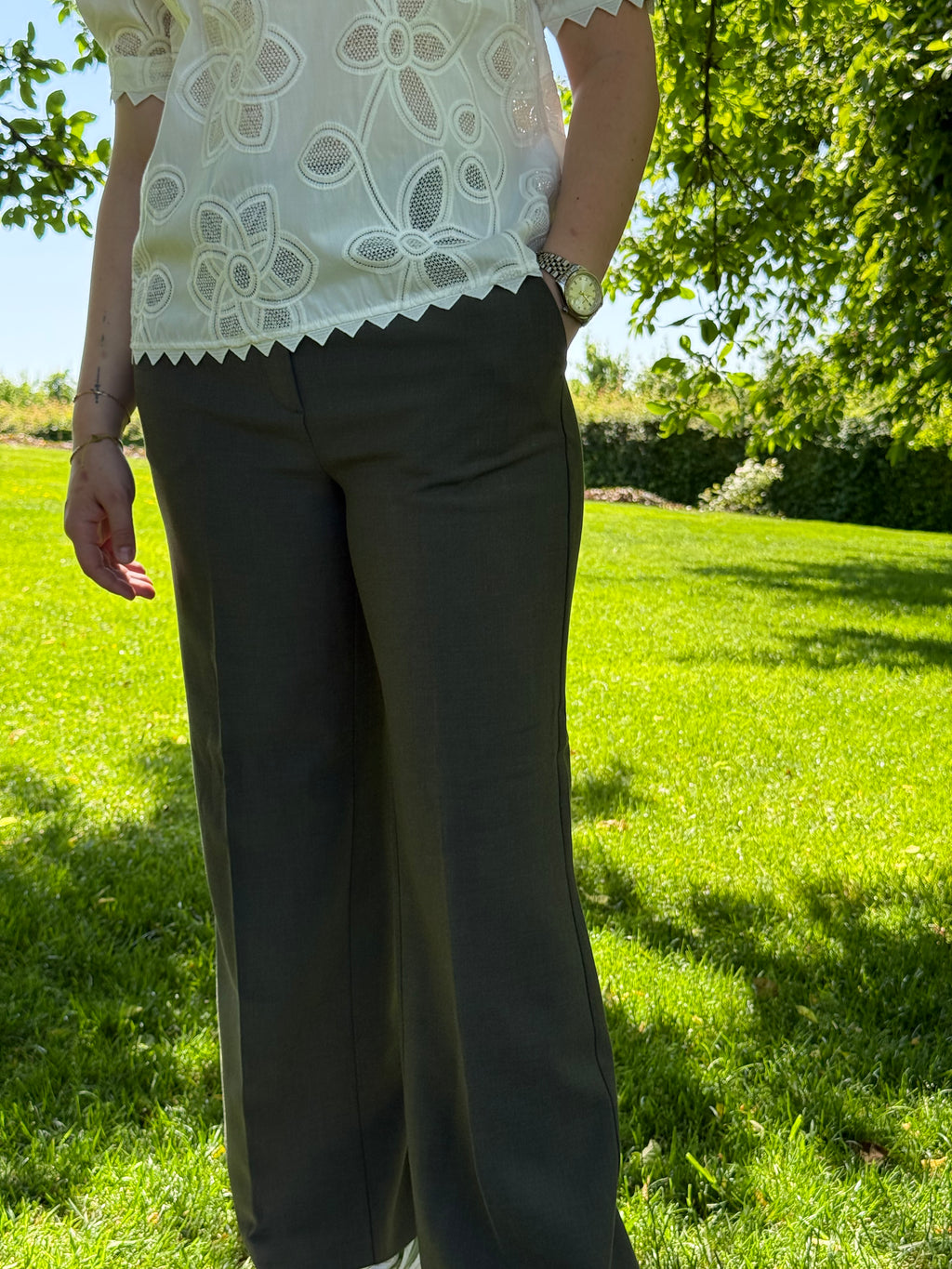 Pantalon kaki Selected T.38