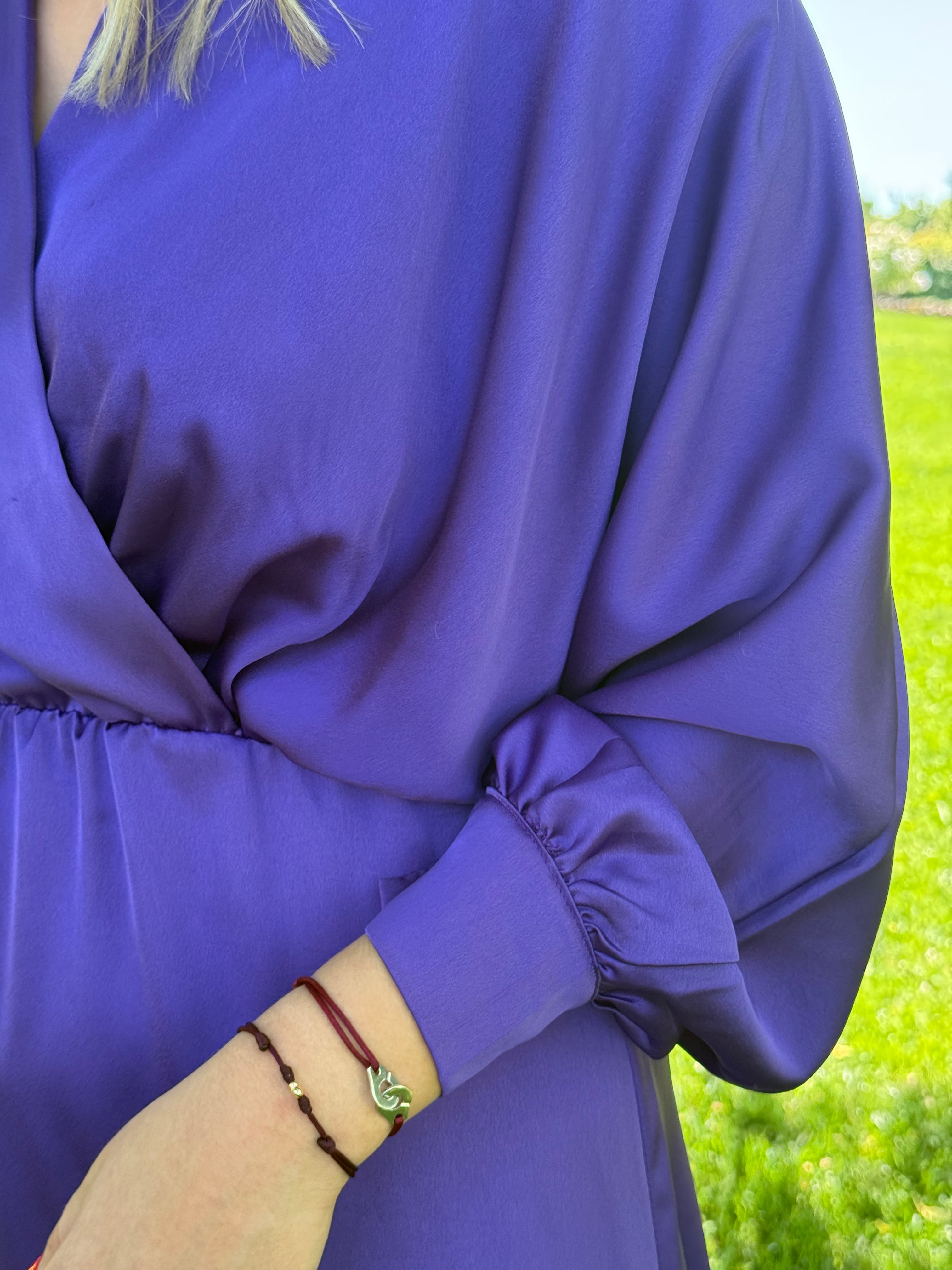 Longue robe mauve  TU