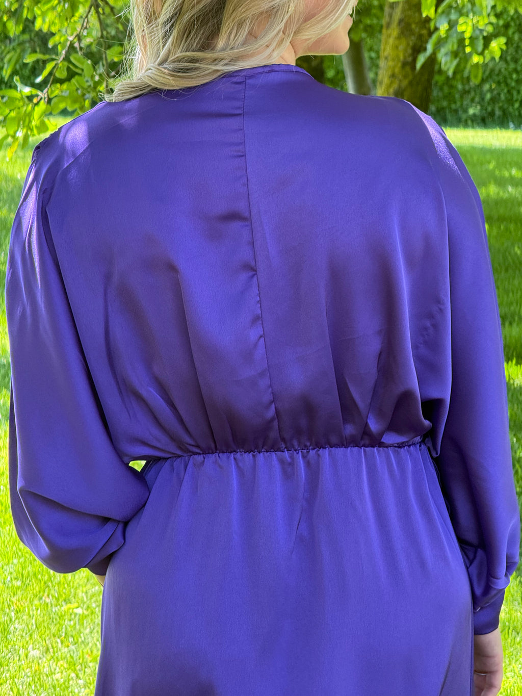 Longue robe mauve  TU