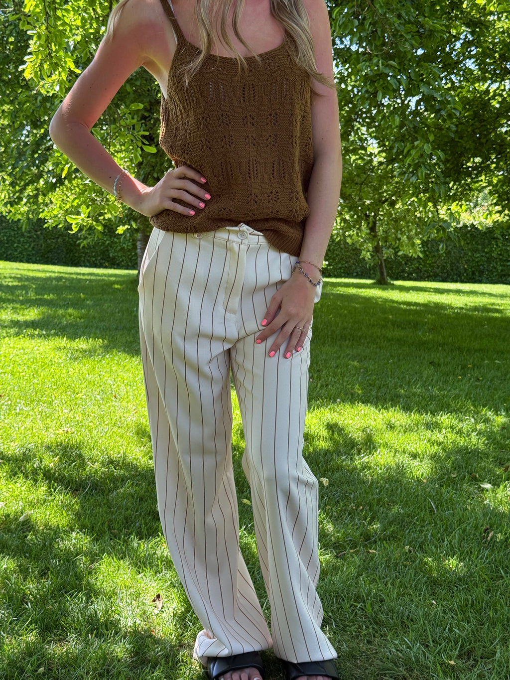 Top en crochet T.L