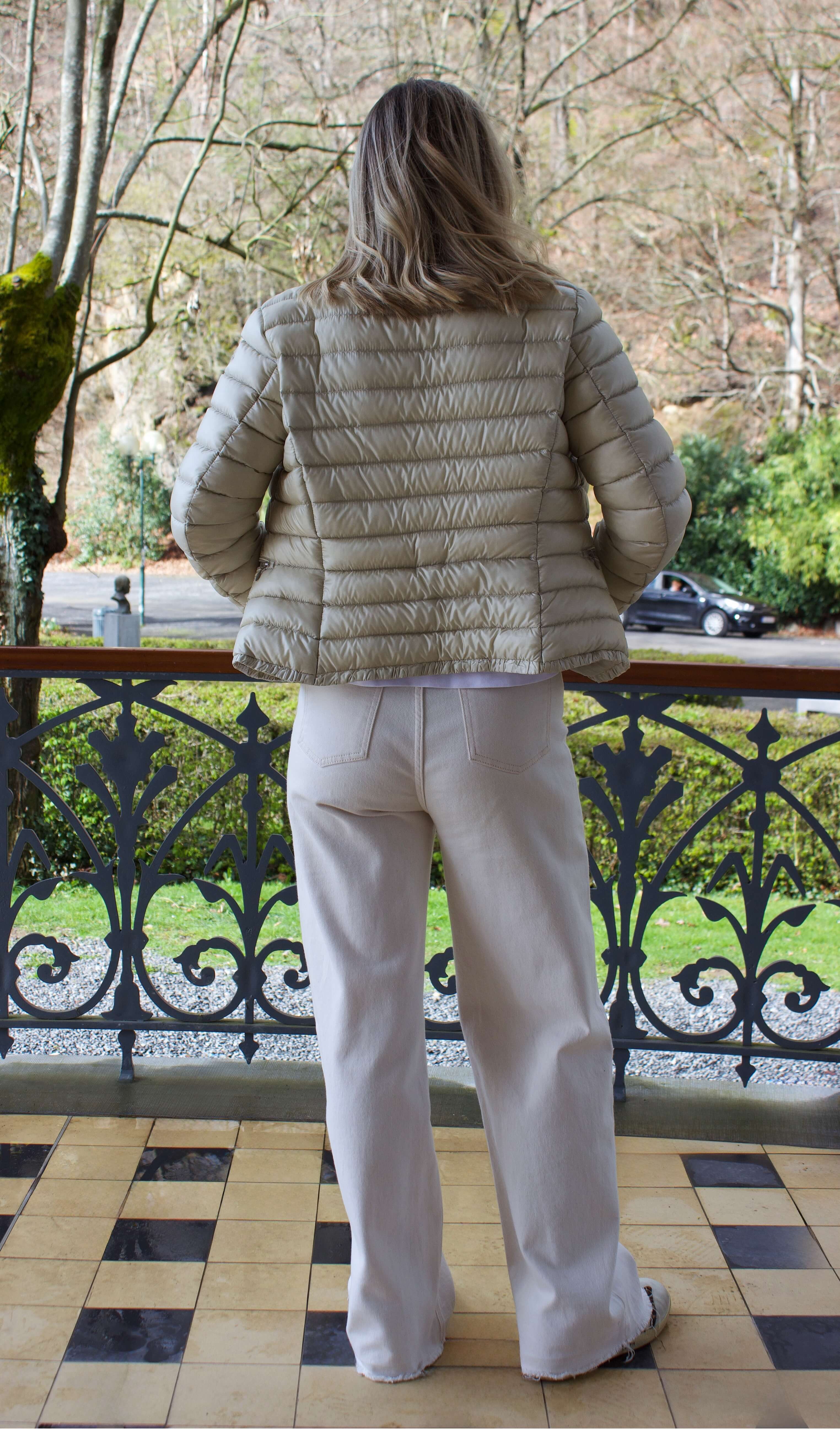 jeans Stradivarius blanc