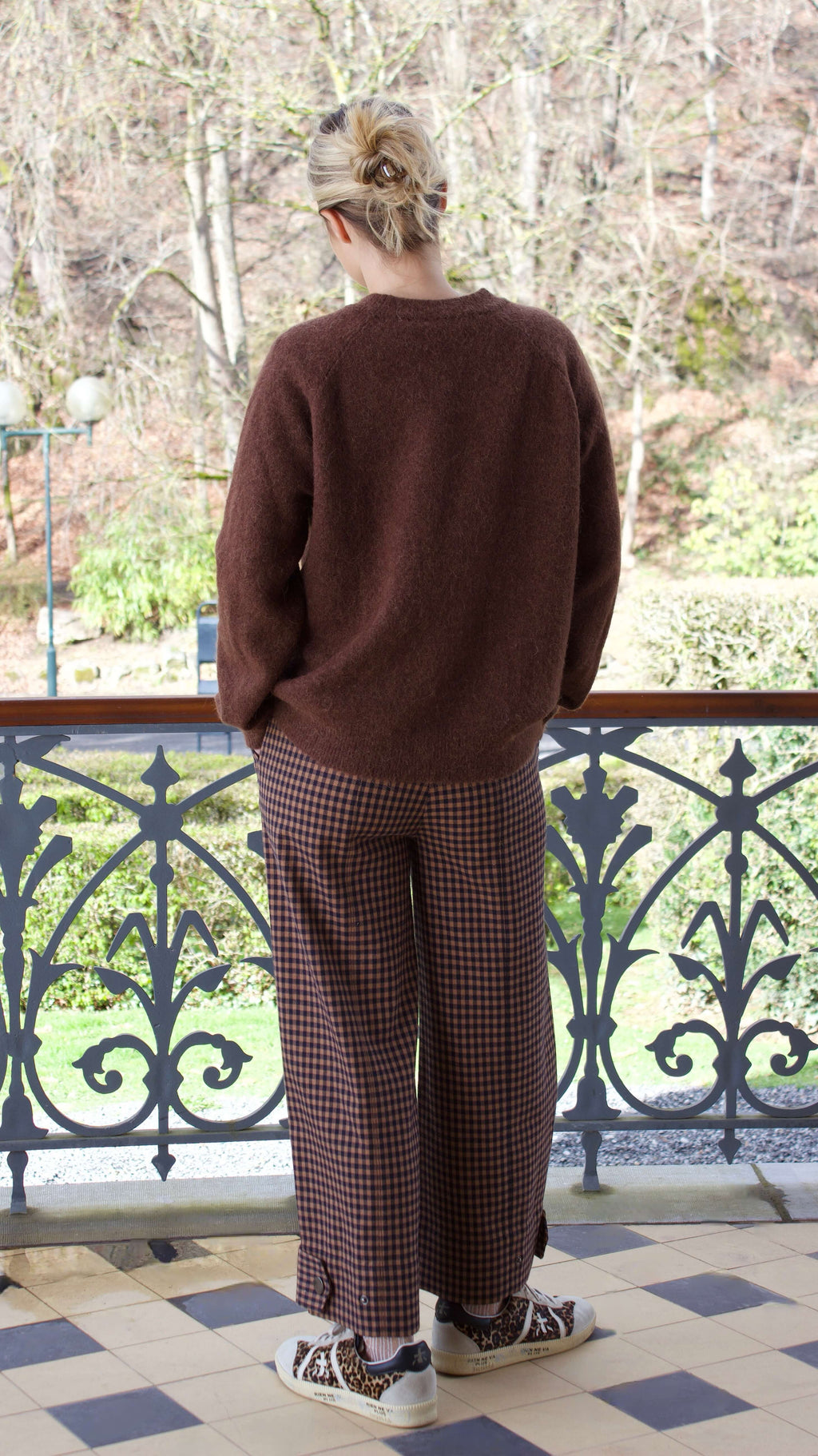 Pantalon Second Female marron