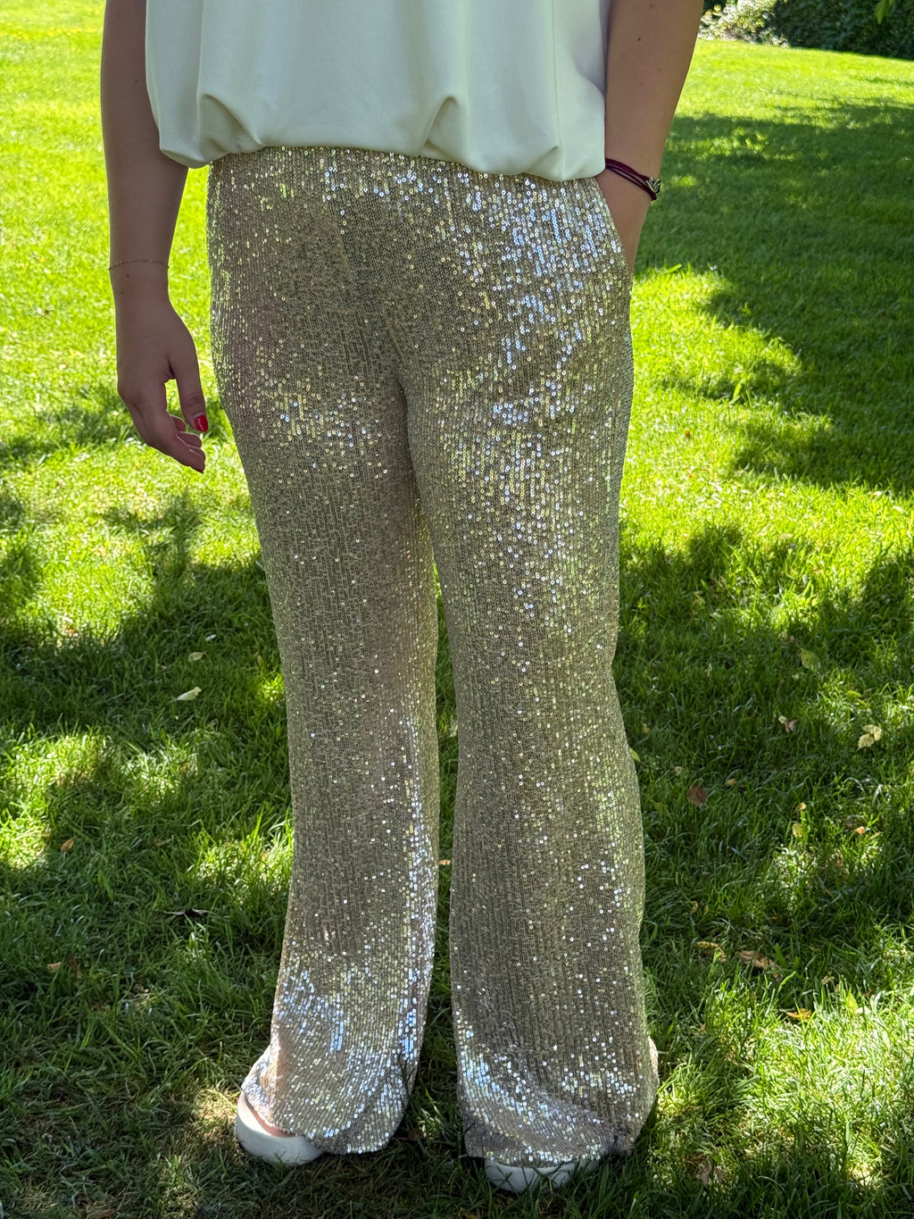 Pantalon sequins Second Female T.M