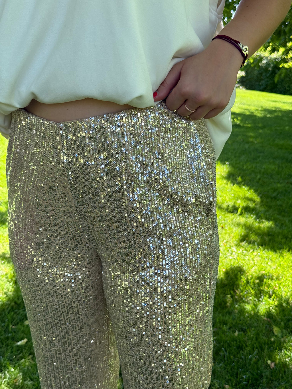 Pantalon sequins Second Female T.M