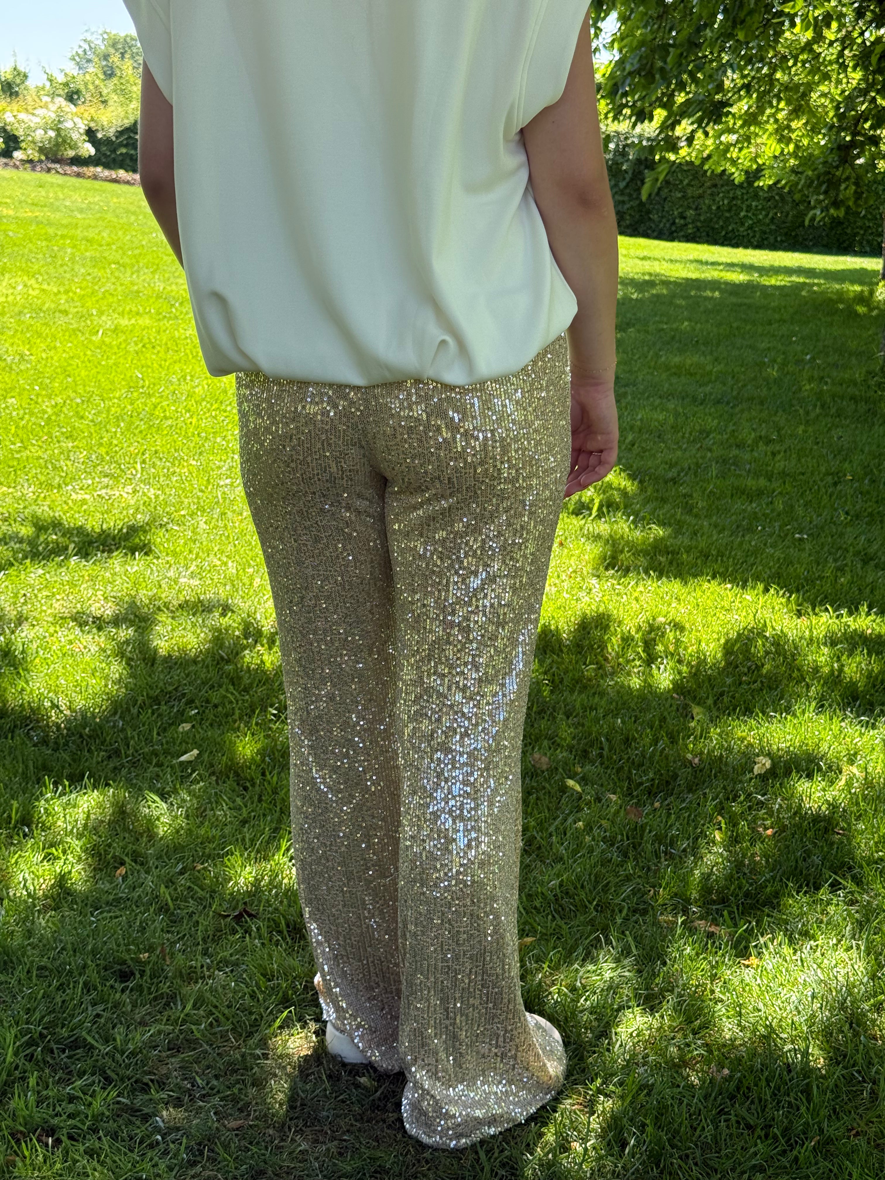 Pantalon sequins Second Female T.M