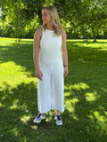 Combinaison blanche Zara T.S