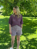 Short mauve Catwalk Junkie T.S
