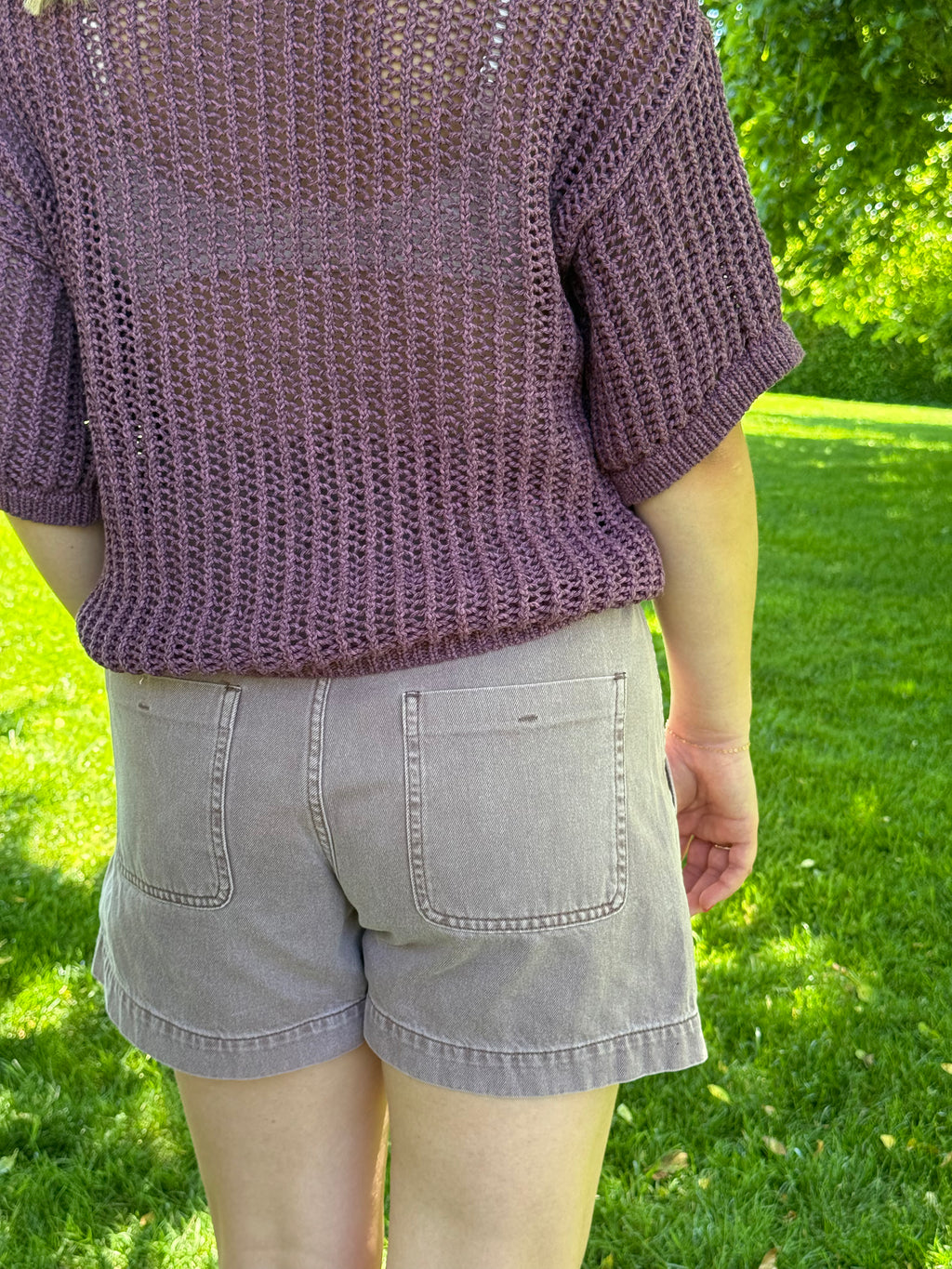 Short mauve Catwalk Junkie T.S