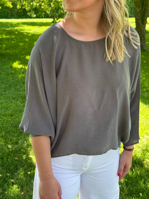 Blouse grise DRYKORN T.38