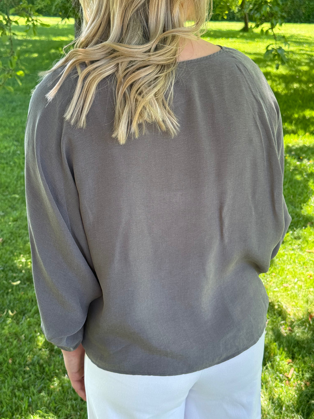 Blouse grise DRYKORN T.38