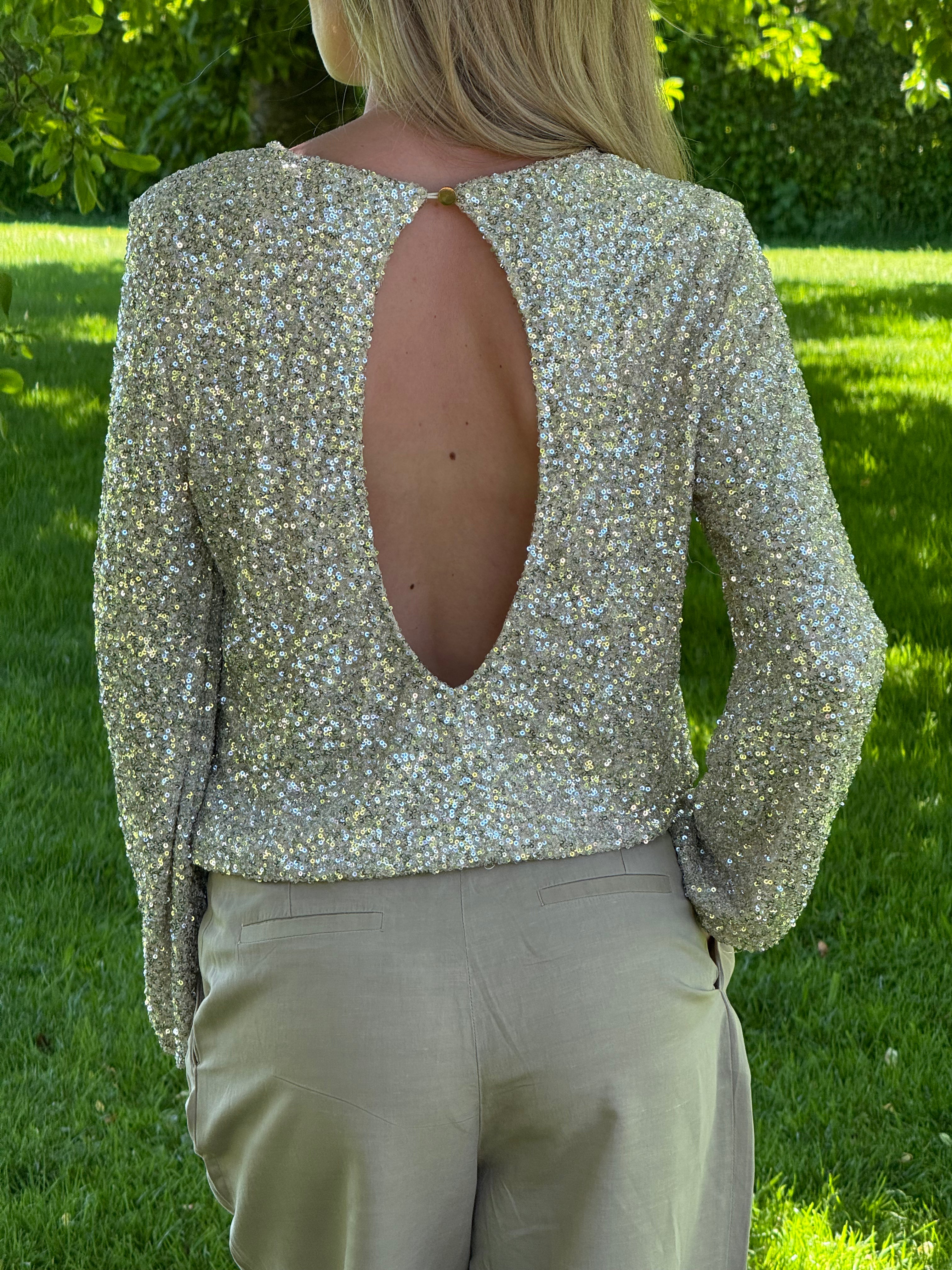 Blouse sequins T.S/M