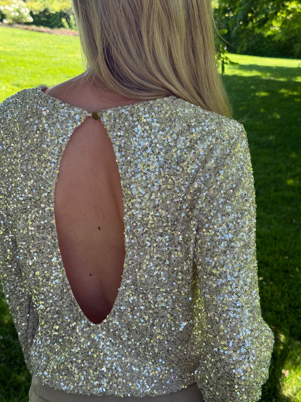 Blouse sequins T.S/M