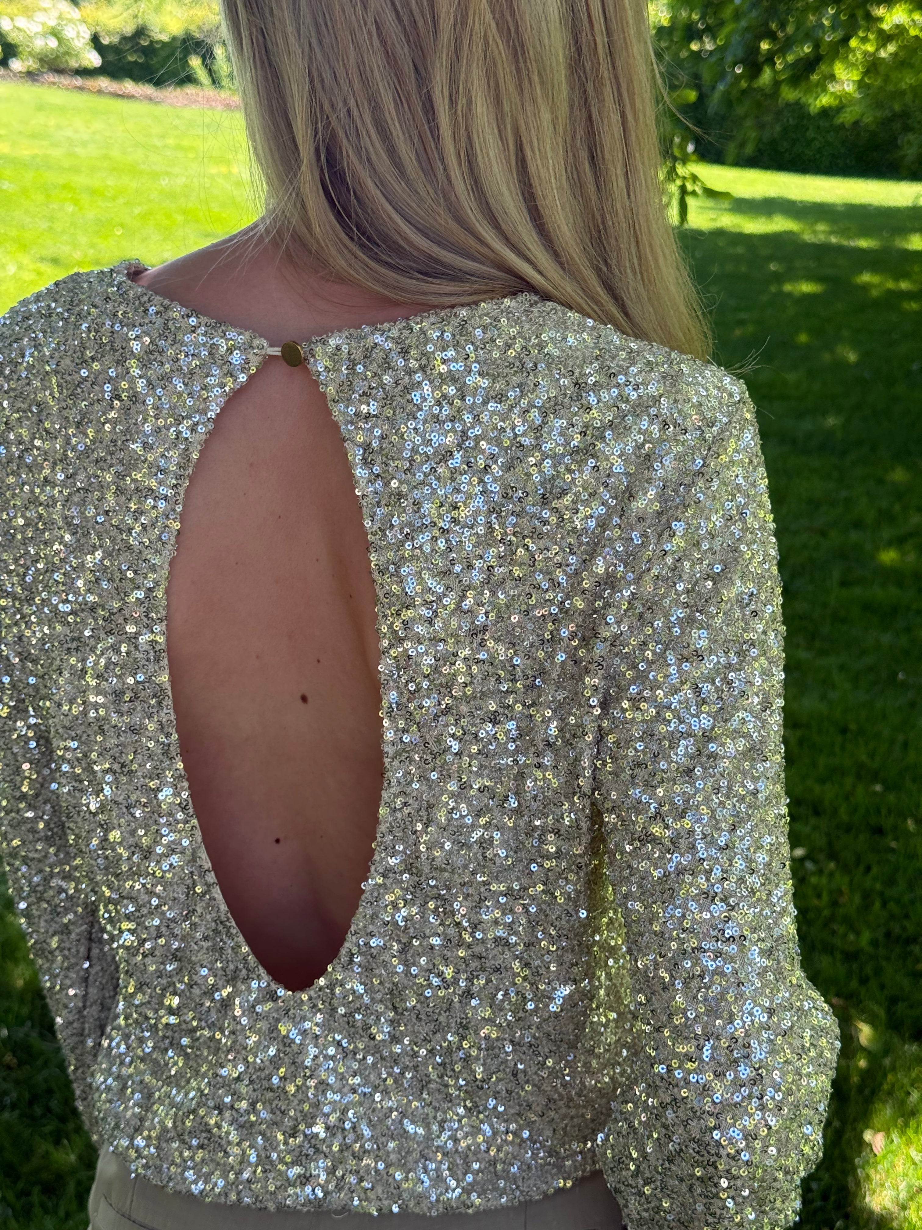 Blouse sequins T.S/M