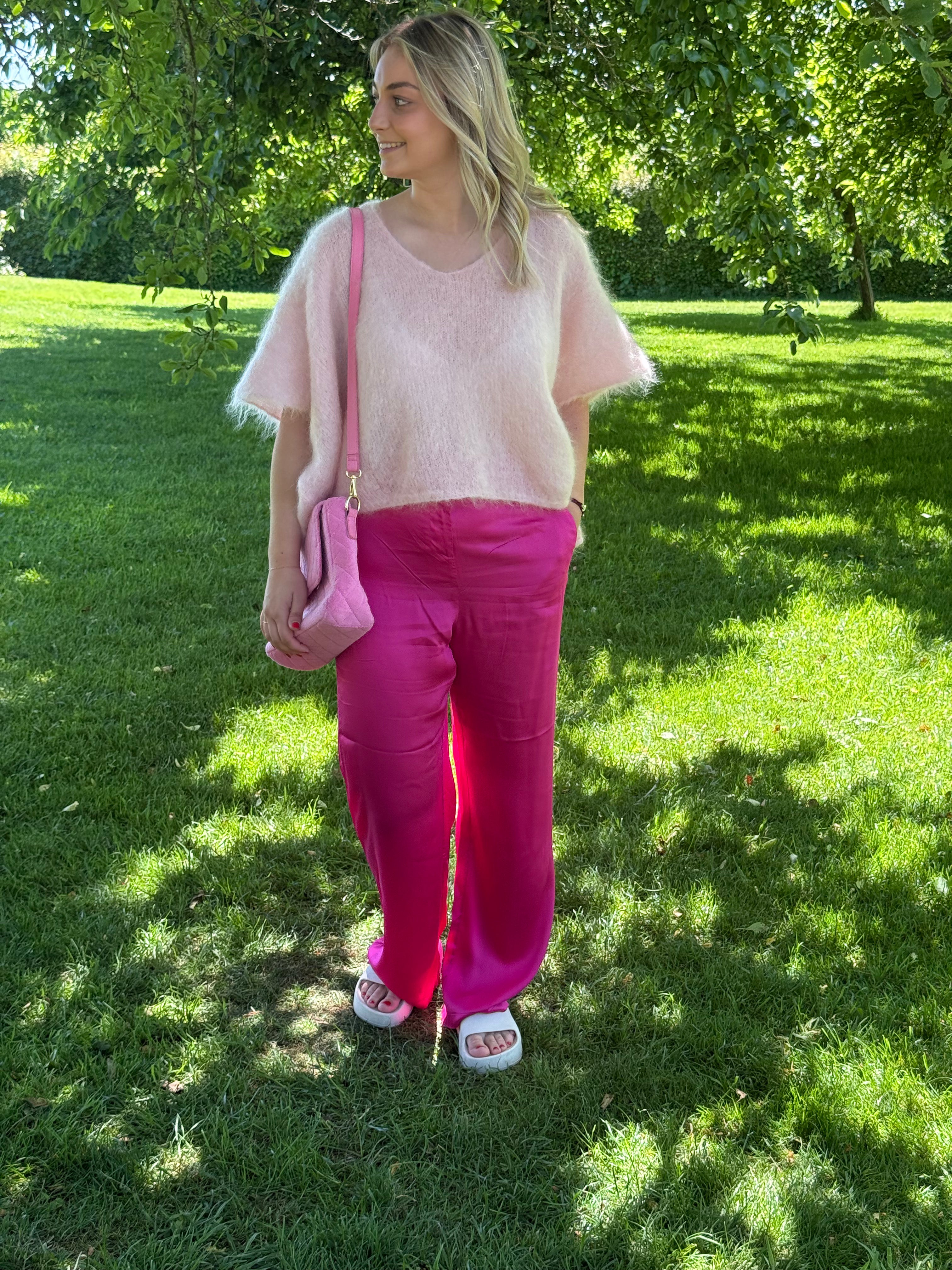 Pantalon Impérial fushia T.M