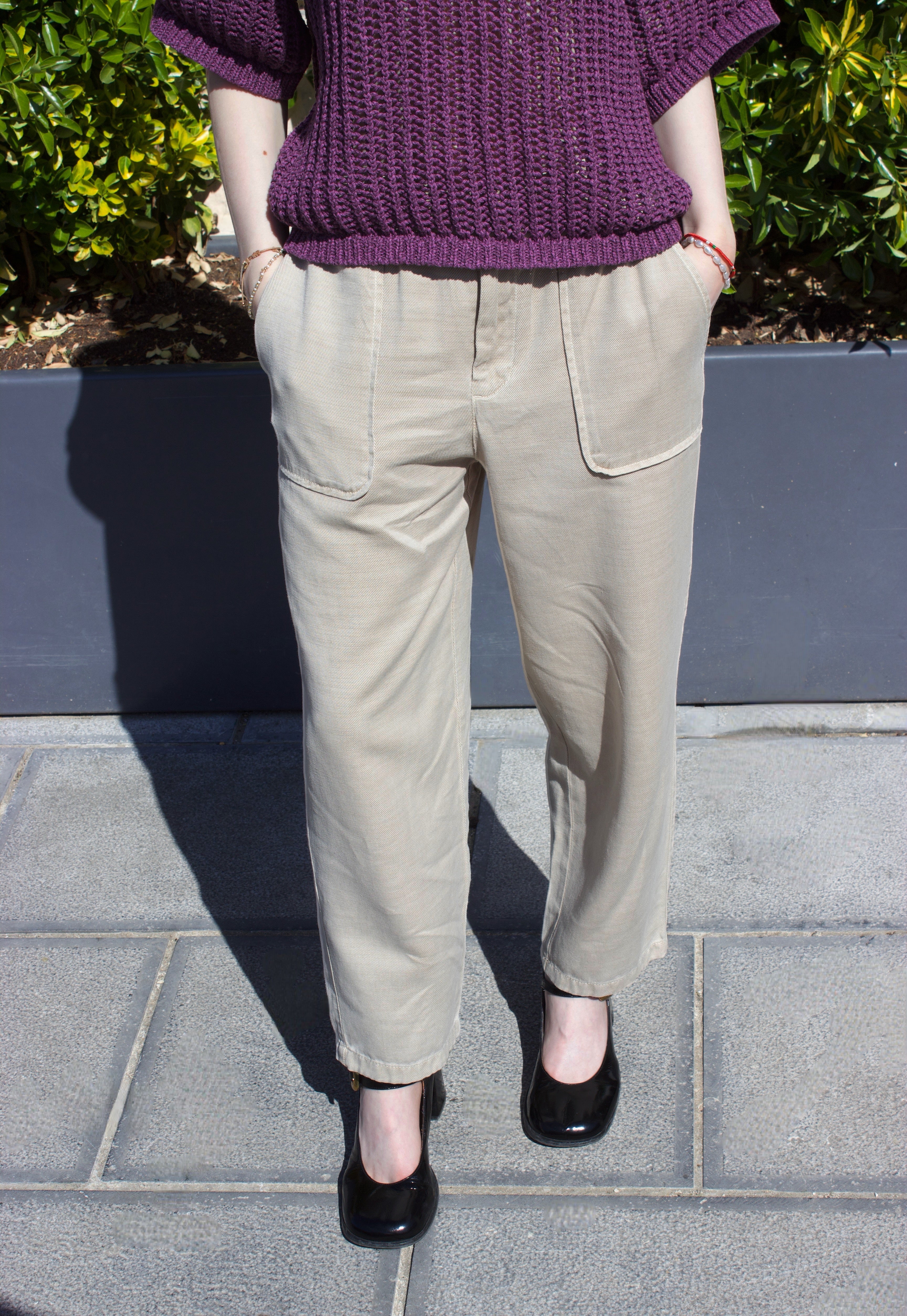 Jeans Zara beige